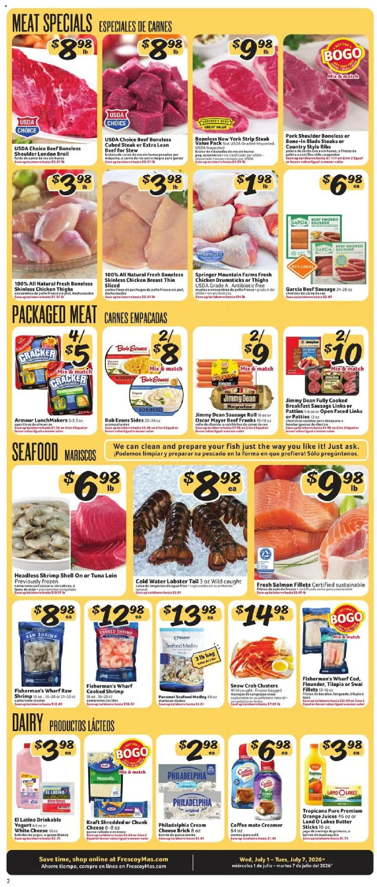 Fresco y Más Weekly Ad