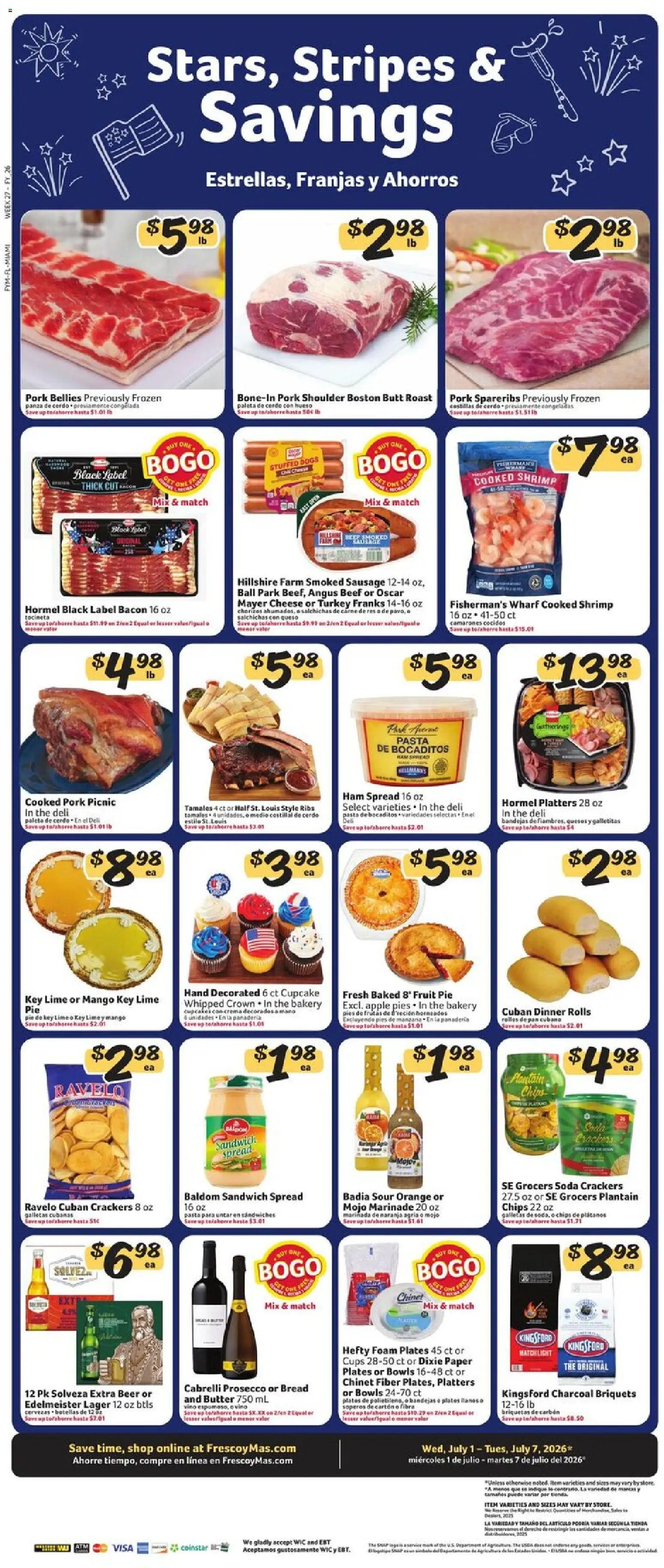 Fresco y Más Weekly Ad