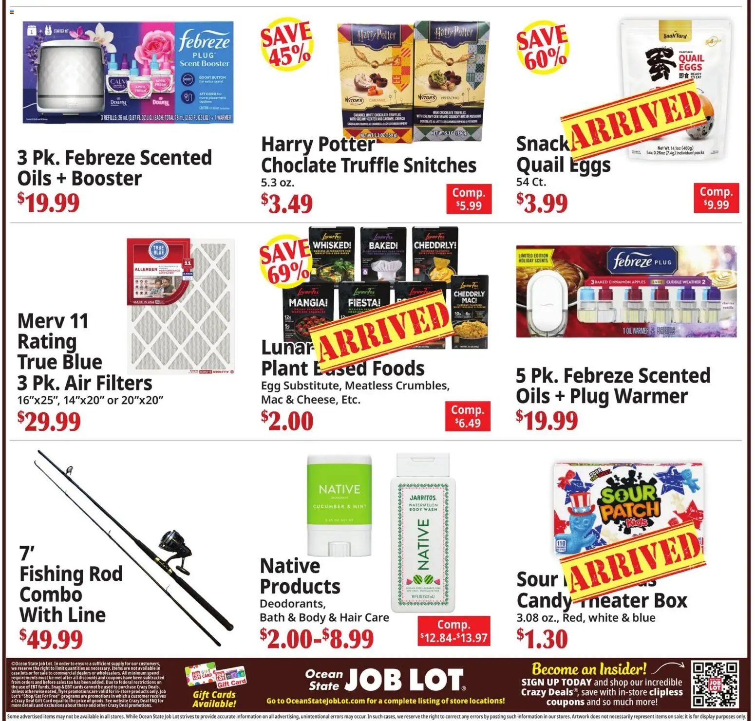 Ocean State Job Lot Ad