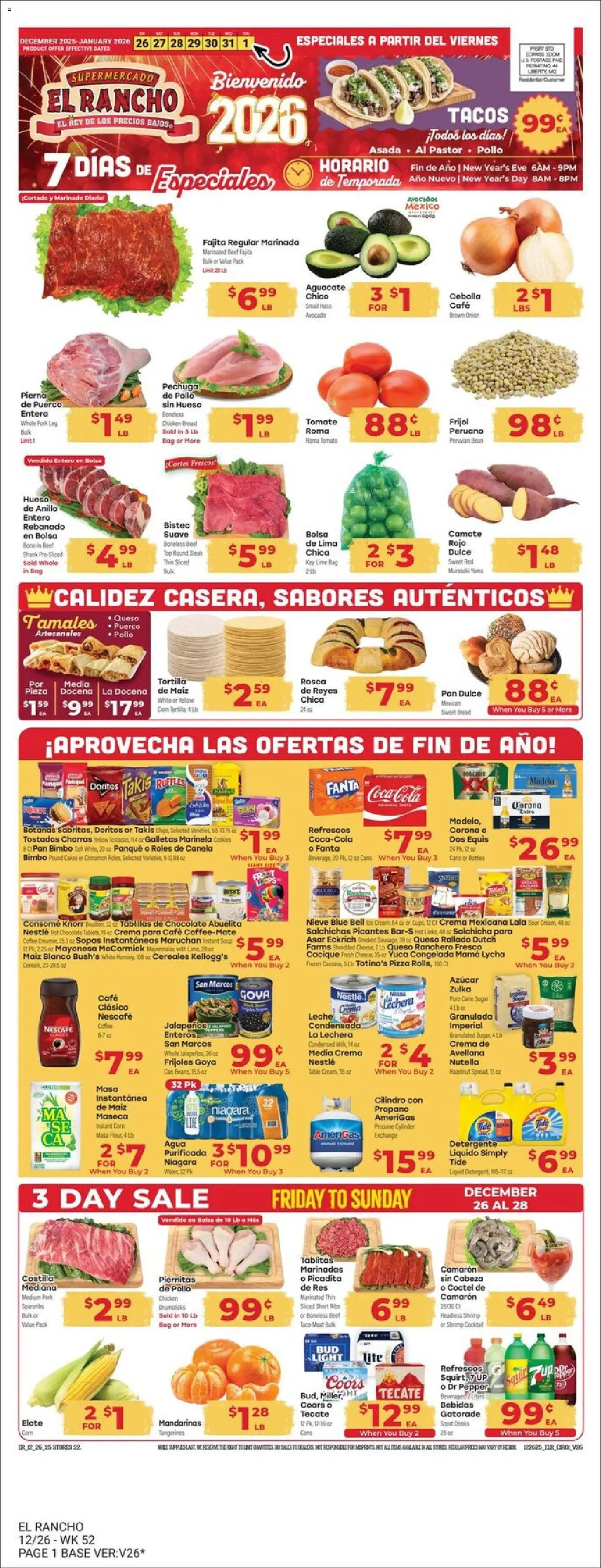 El Rancho Weekly Ad