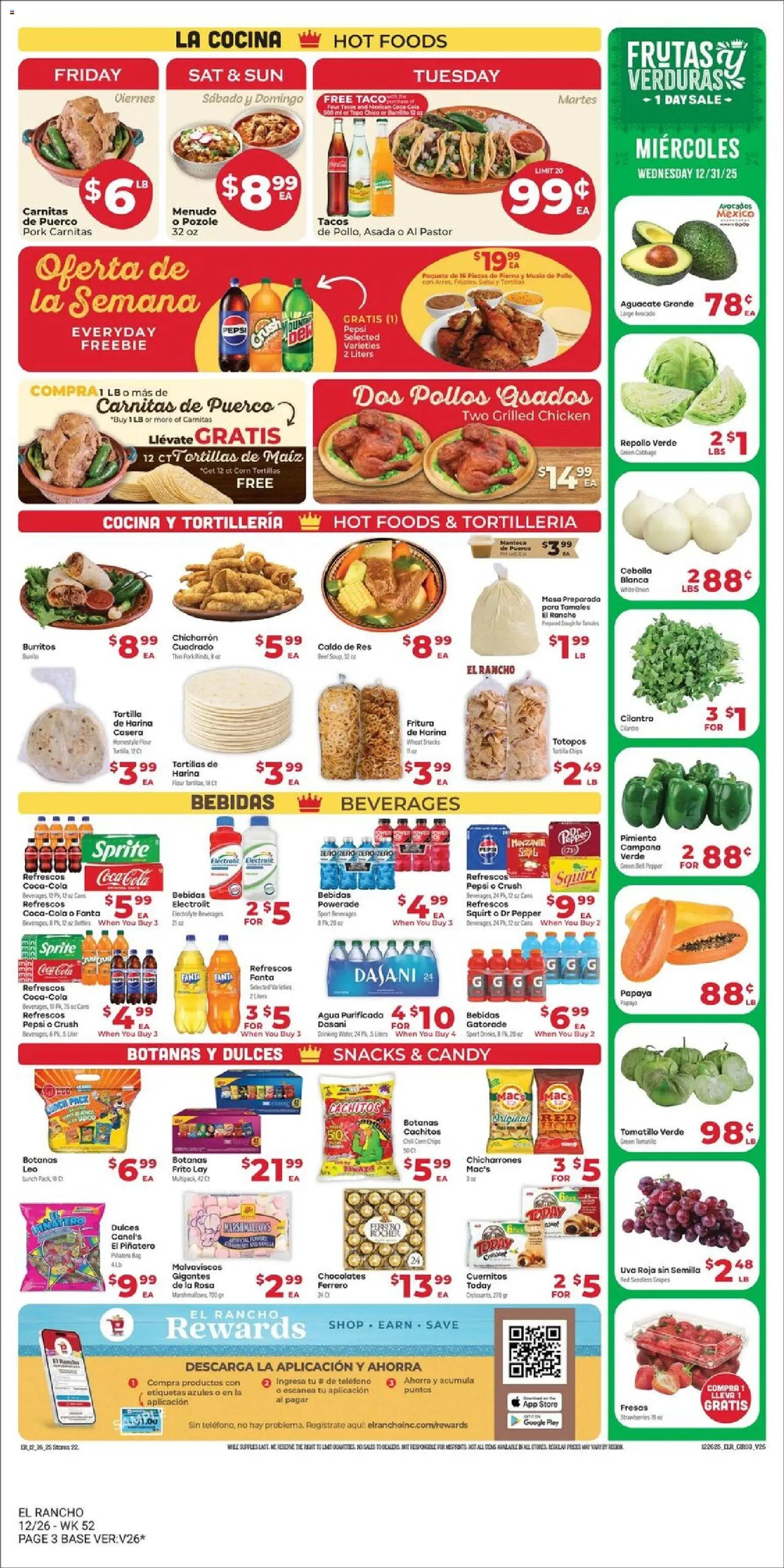 El Rancho Weekly Ad
