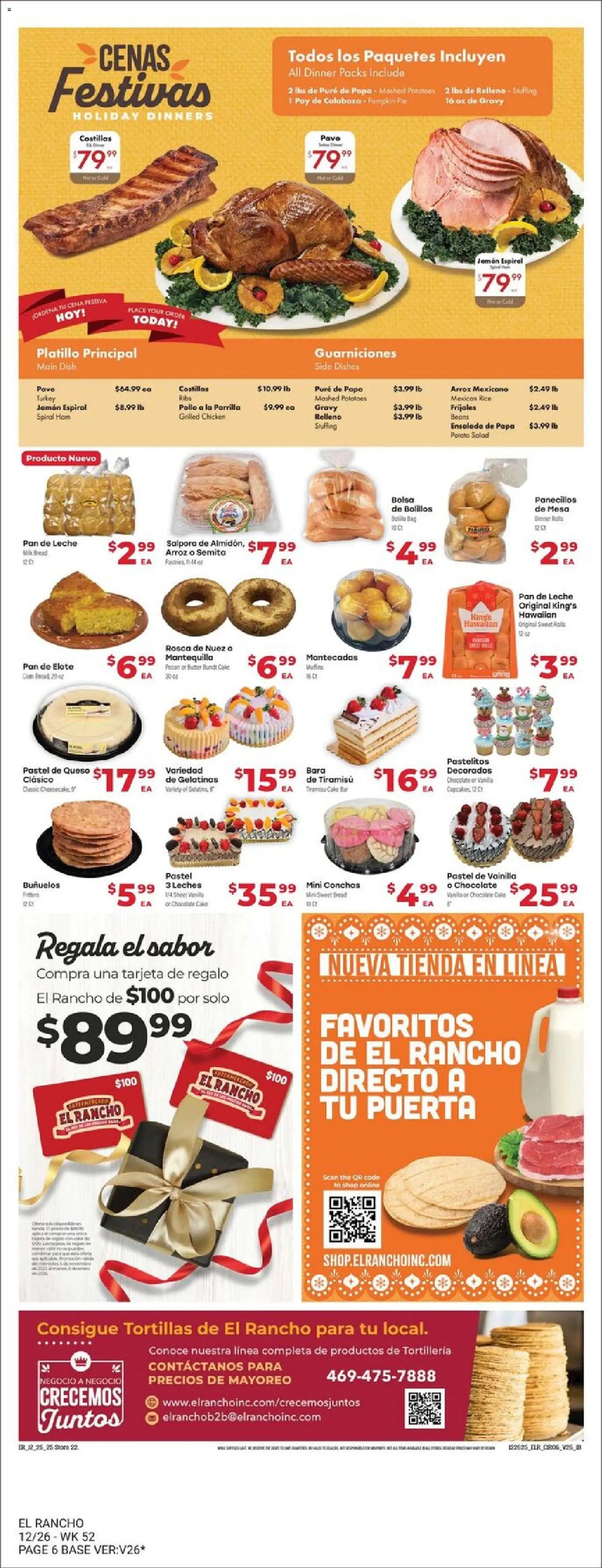 El Rancho Weekly Ad