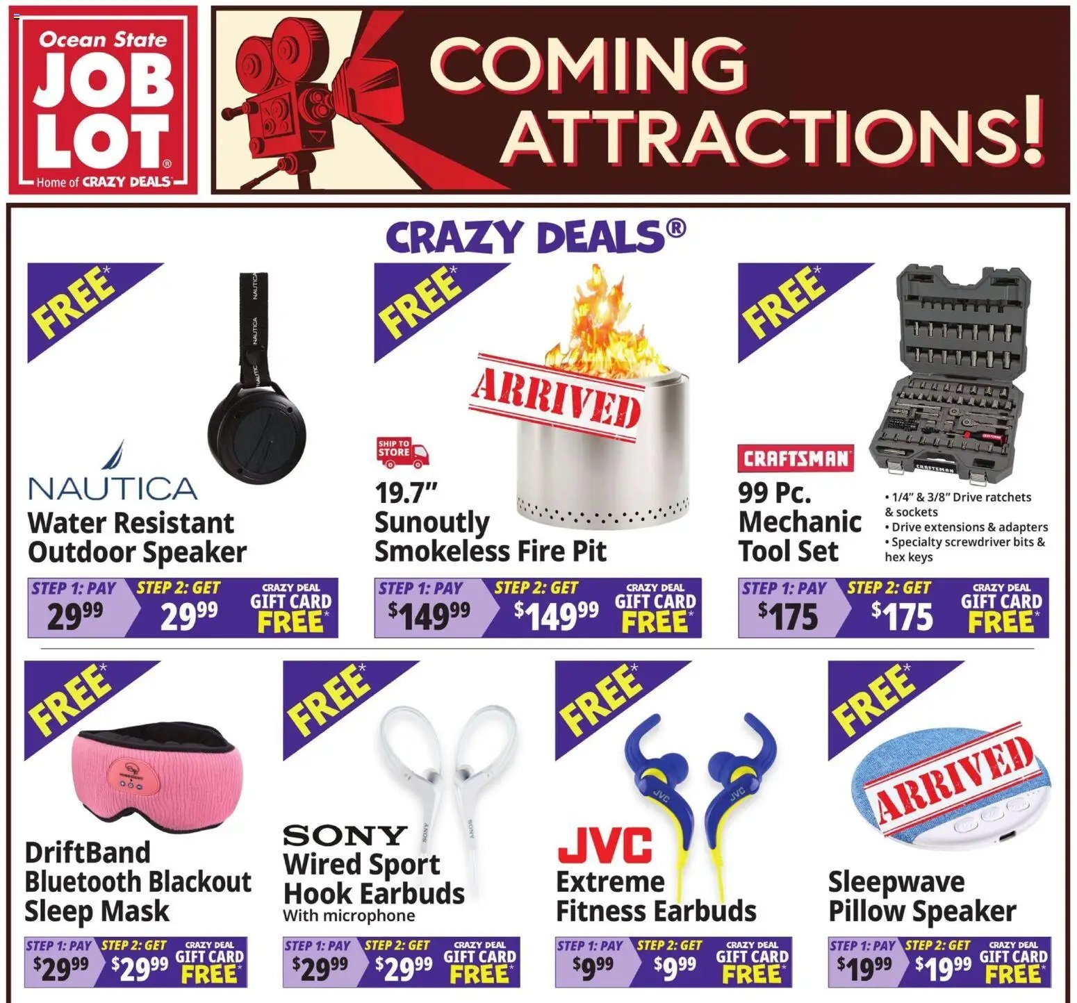 Ocean State Job Lot Coming Attractions - MA