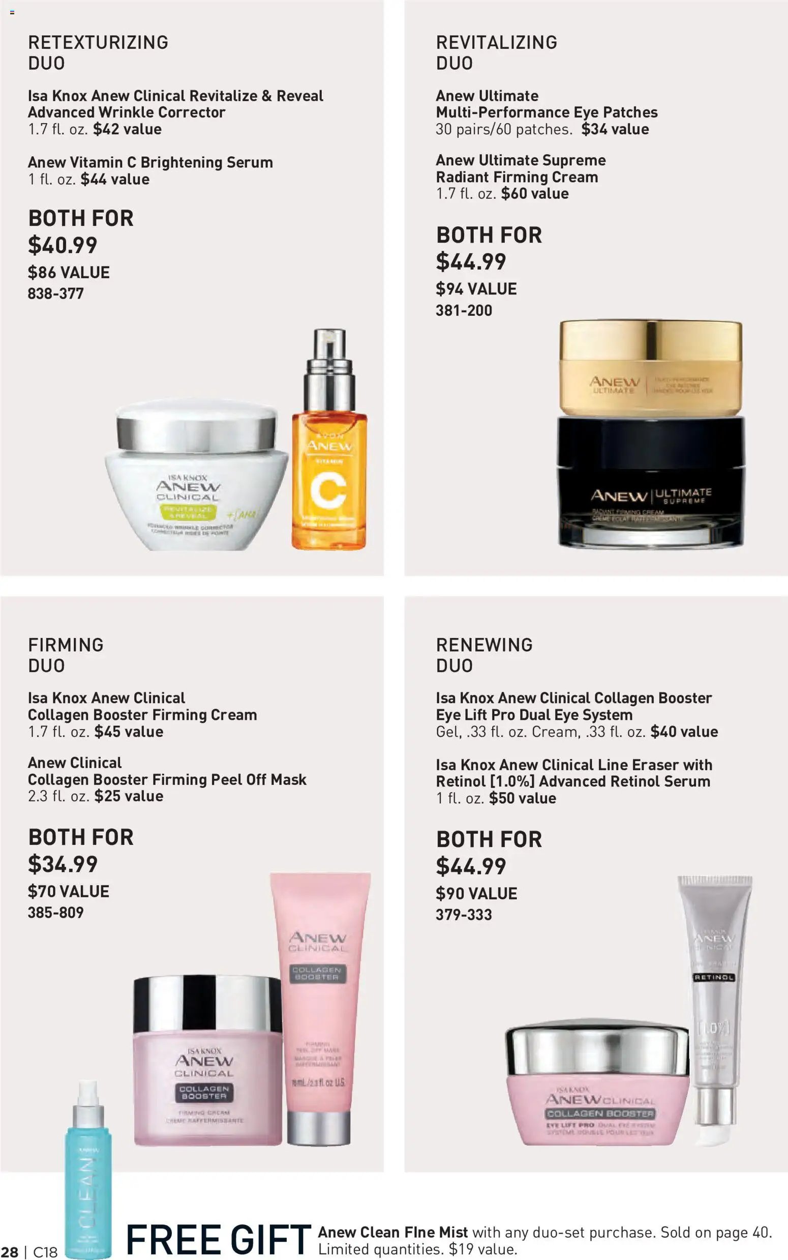 Avon Brochure