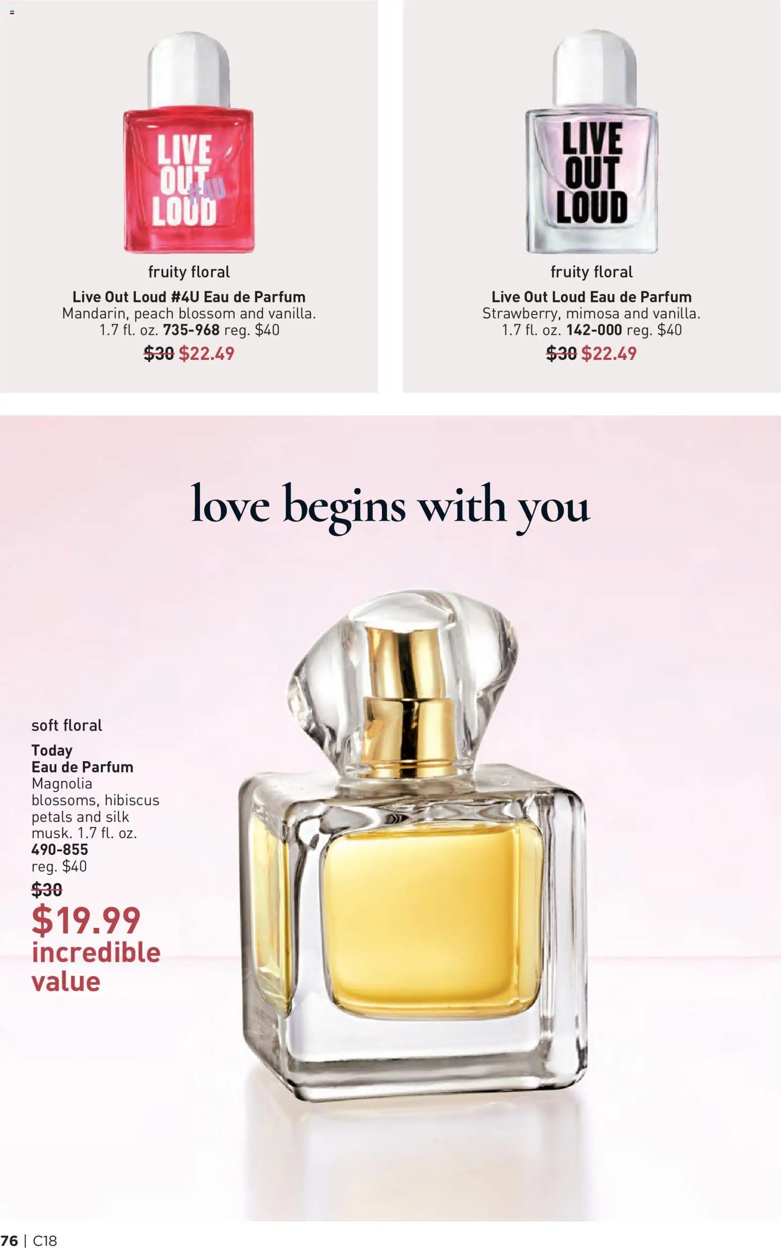 Avon Brochure