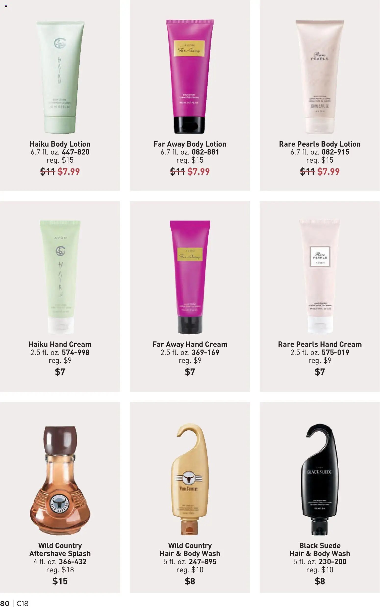 Avon Brochure
