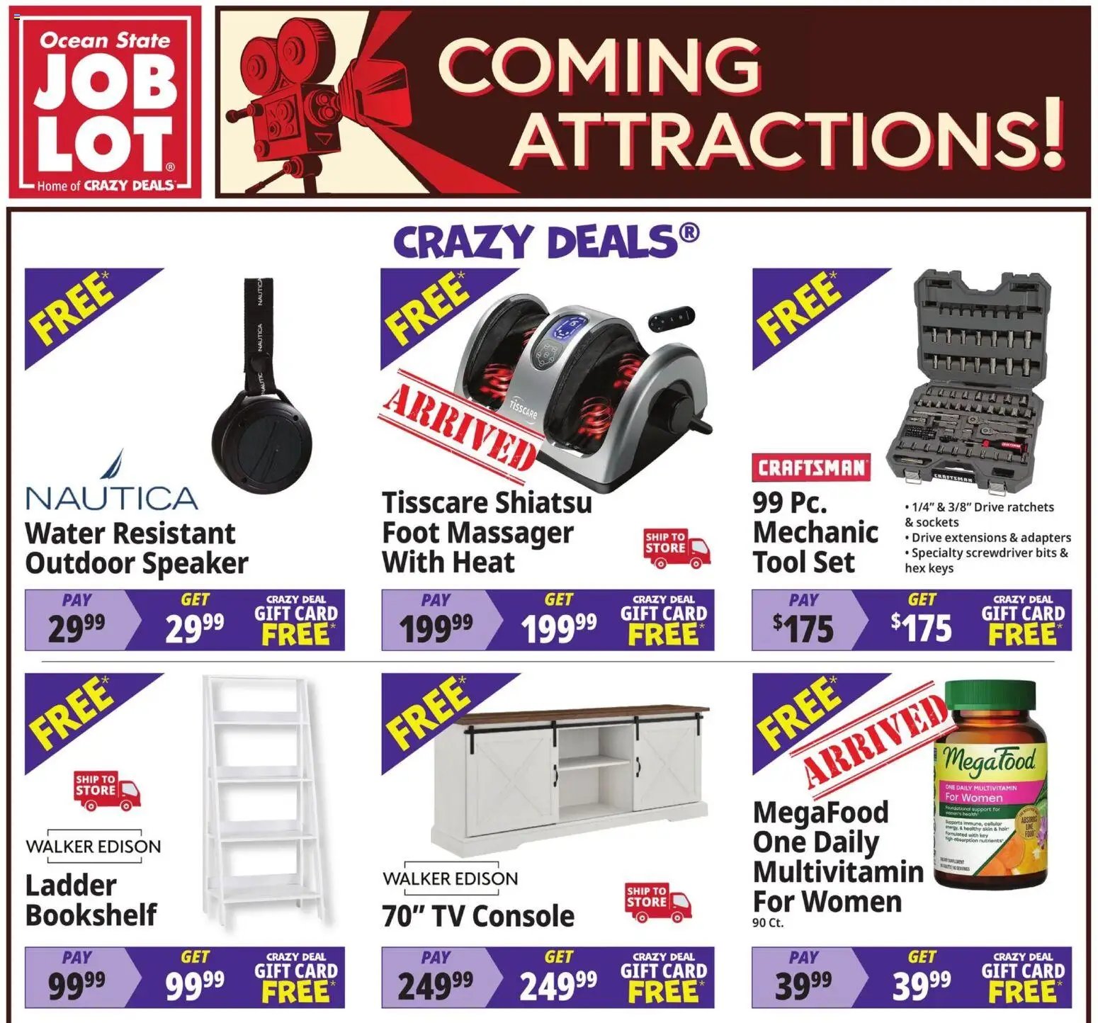 Ocean State Job Lot Coming Attractions - MA