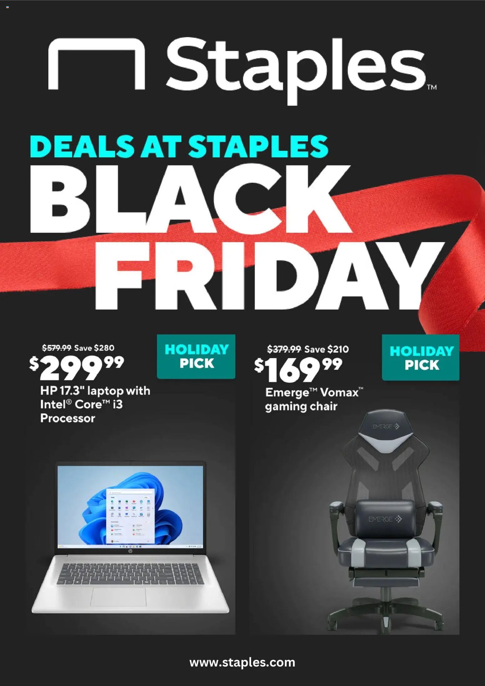 Staples Black Friday (2025-11-23 - 2025-11-29)