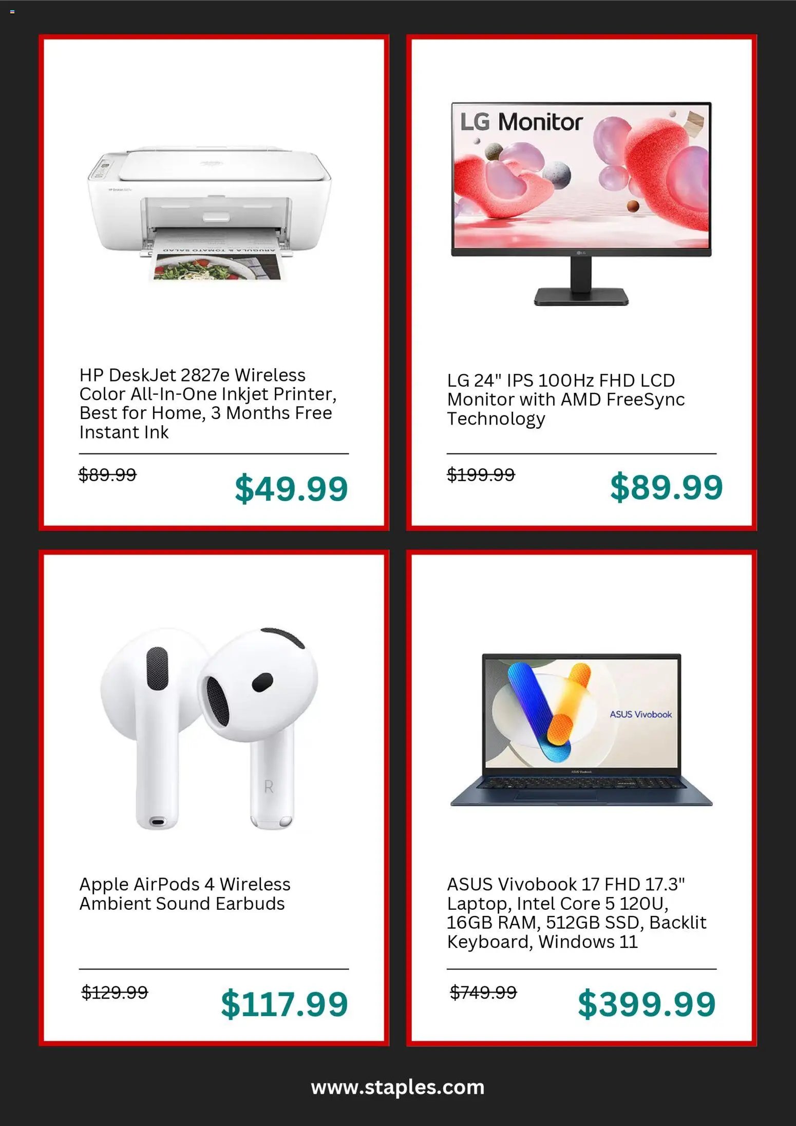 Staples Black Friday (2025-11-23 - 2025-11-29)