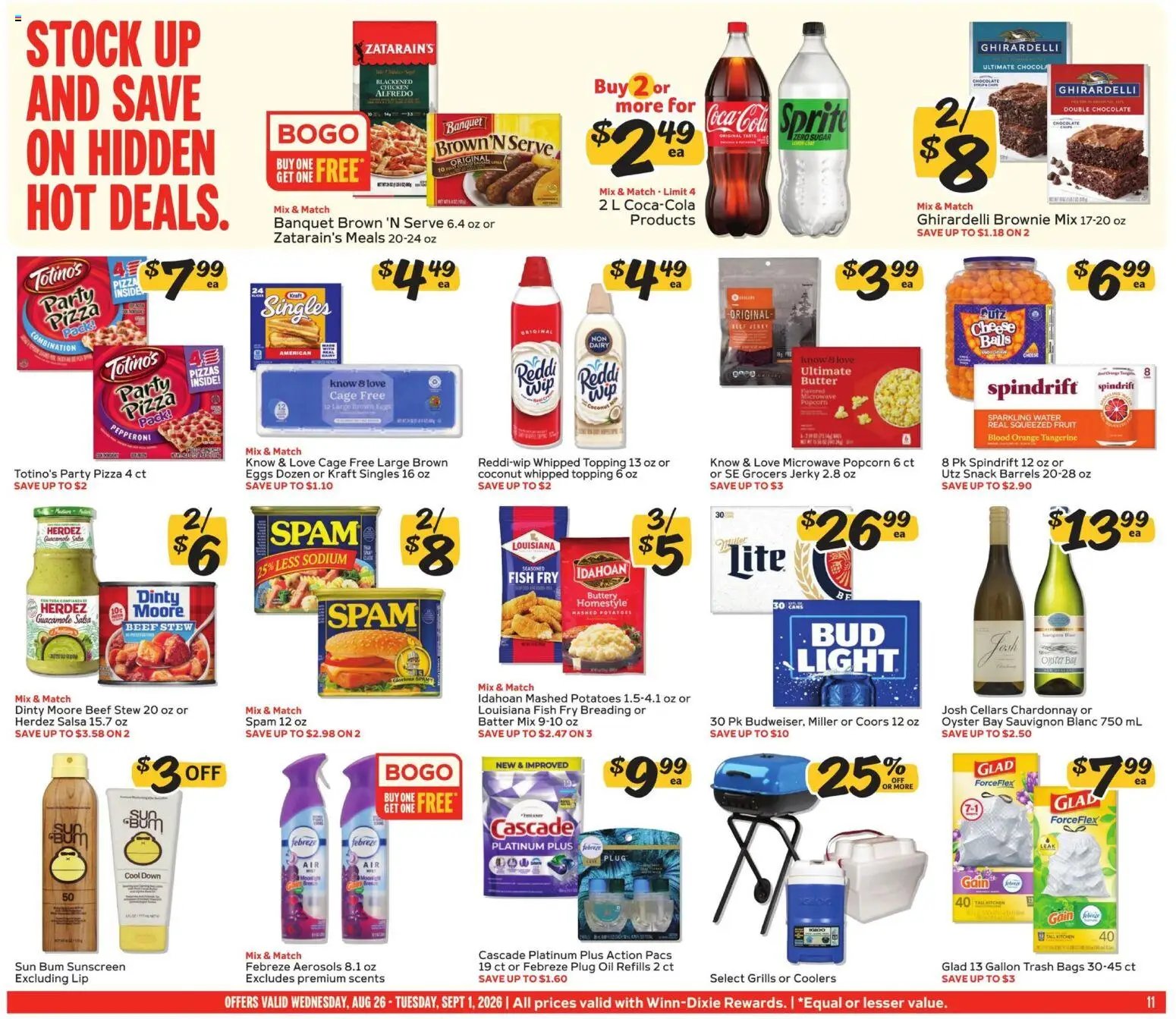 Winn Dixie Weekly Circular - GA