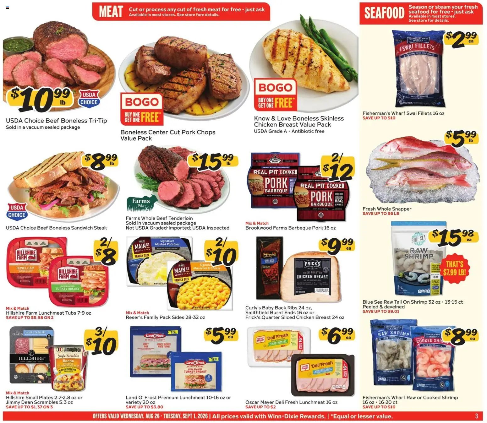 Winn Dixie Weekly Circular - GA
