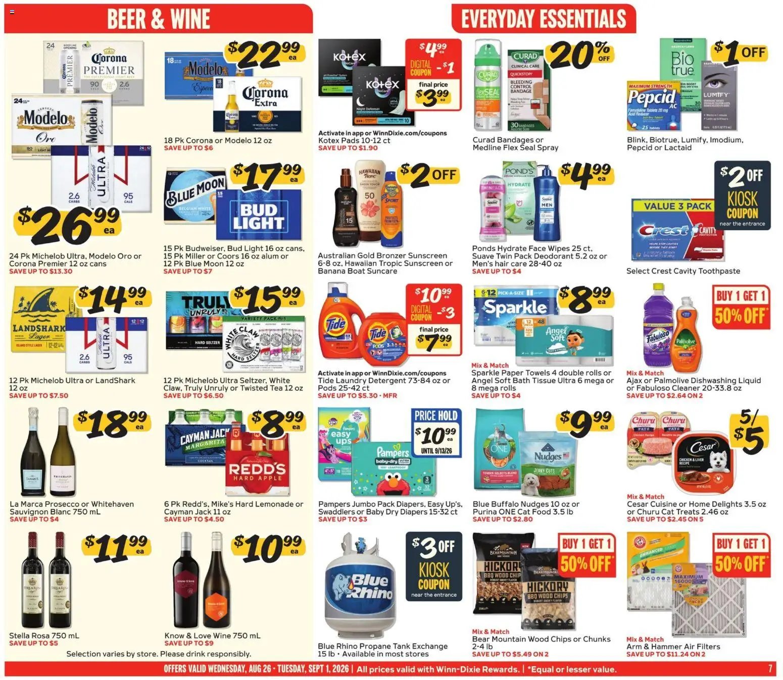 Winn Dixie Weekly Circular - GA