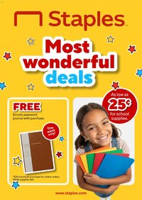 Staples Weekly Ad