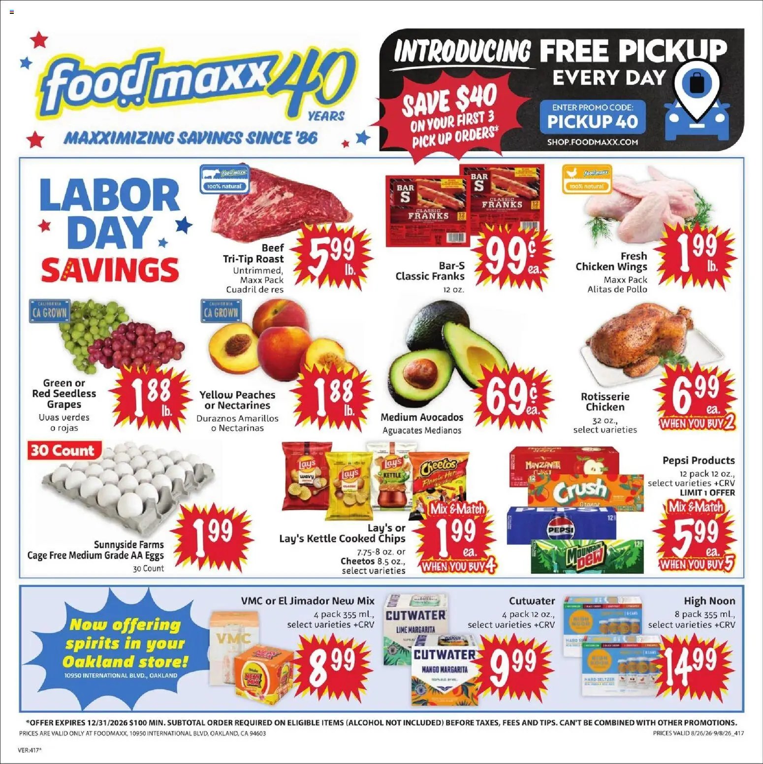 FoodMaxx Weekly Ad - CA