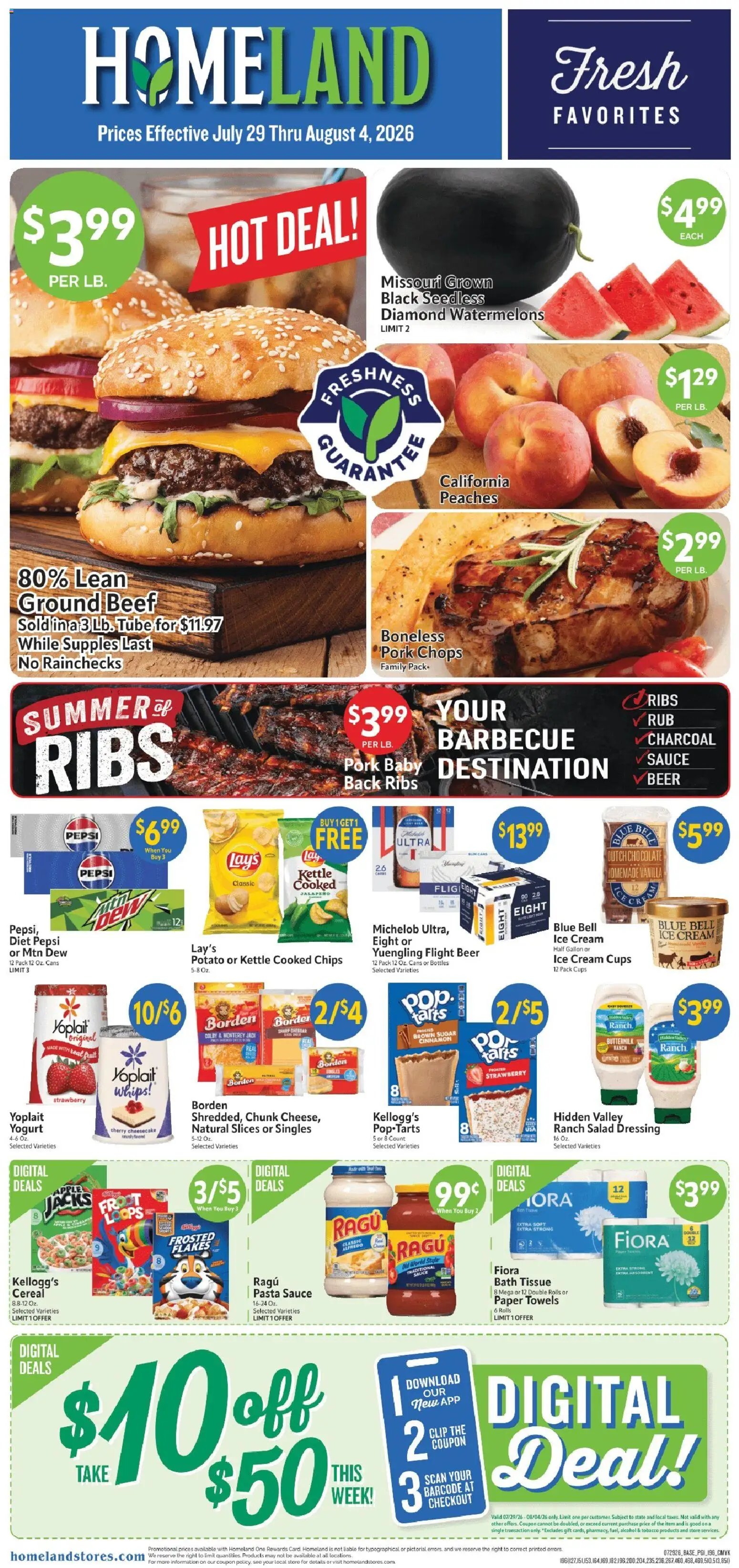Homeland Weekly Ad