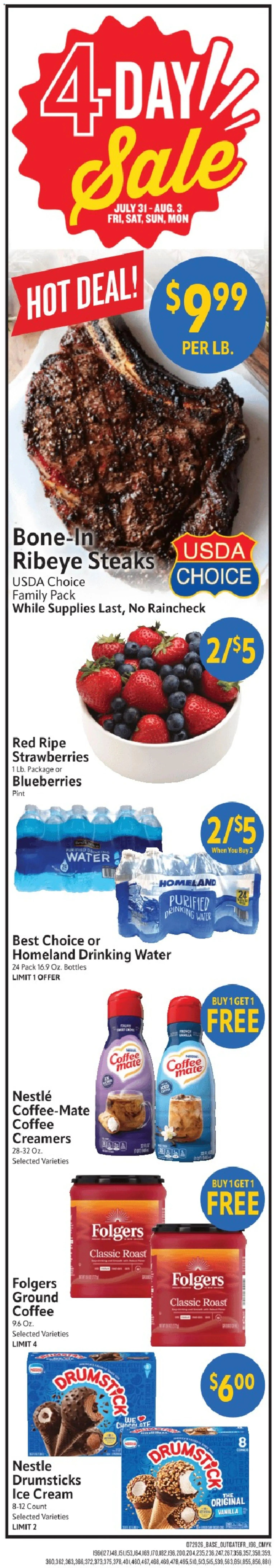 Homeland Weekly Ad