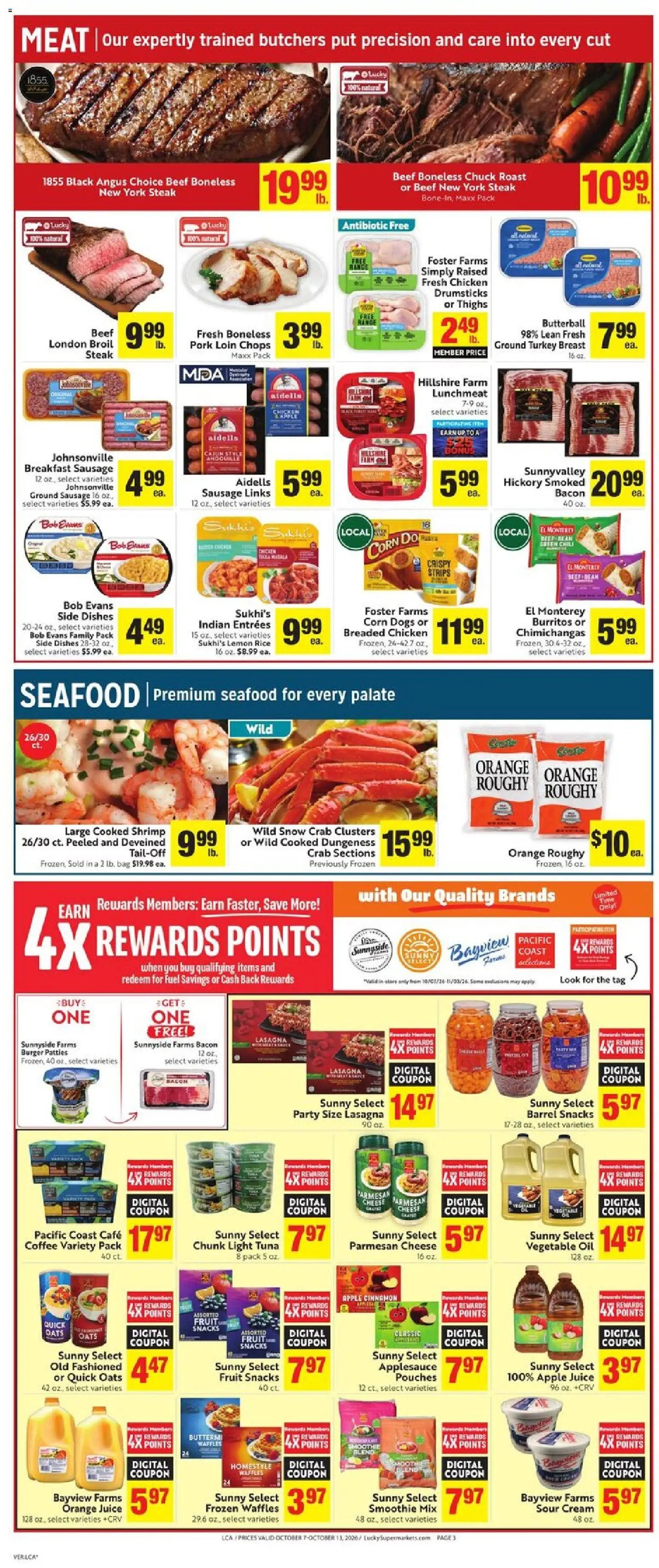Lucky Supermarkets Weekly Ad