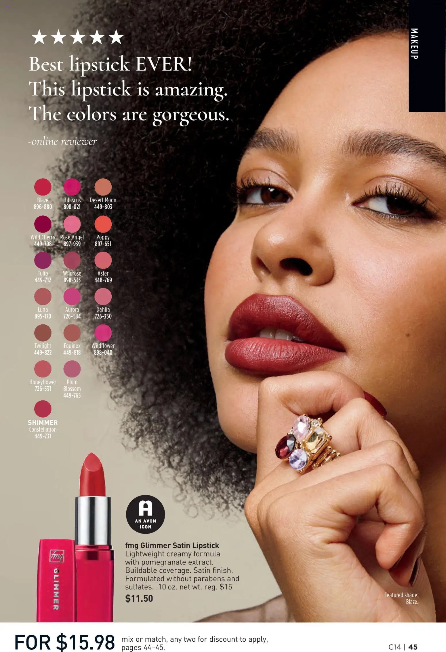 Avon Brochure