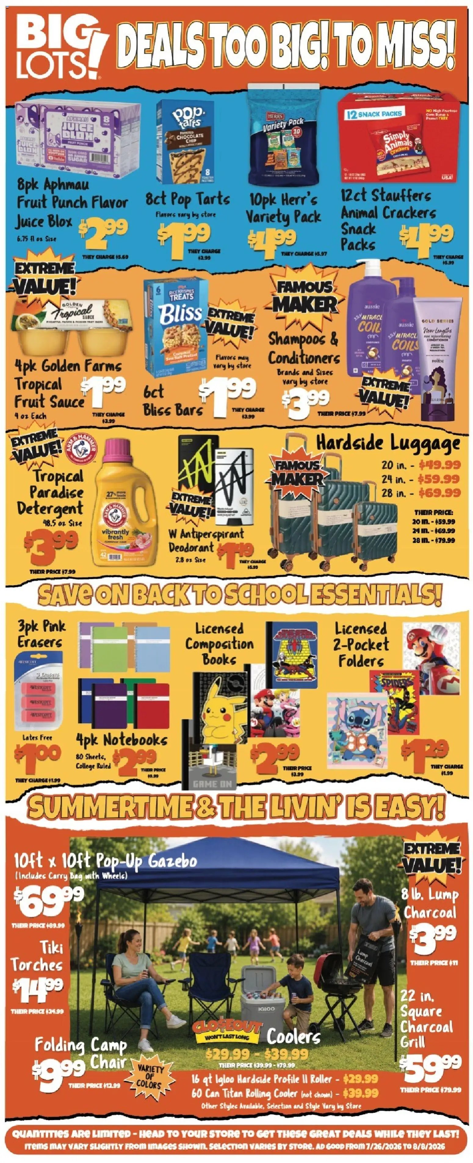Big Lots Weekly Ad