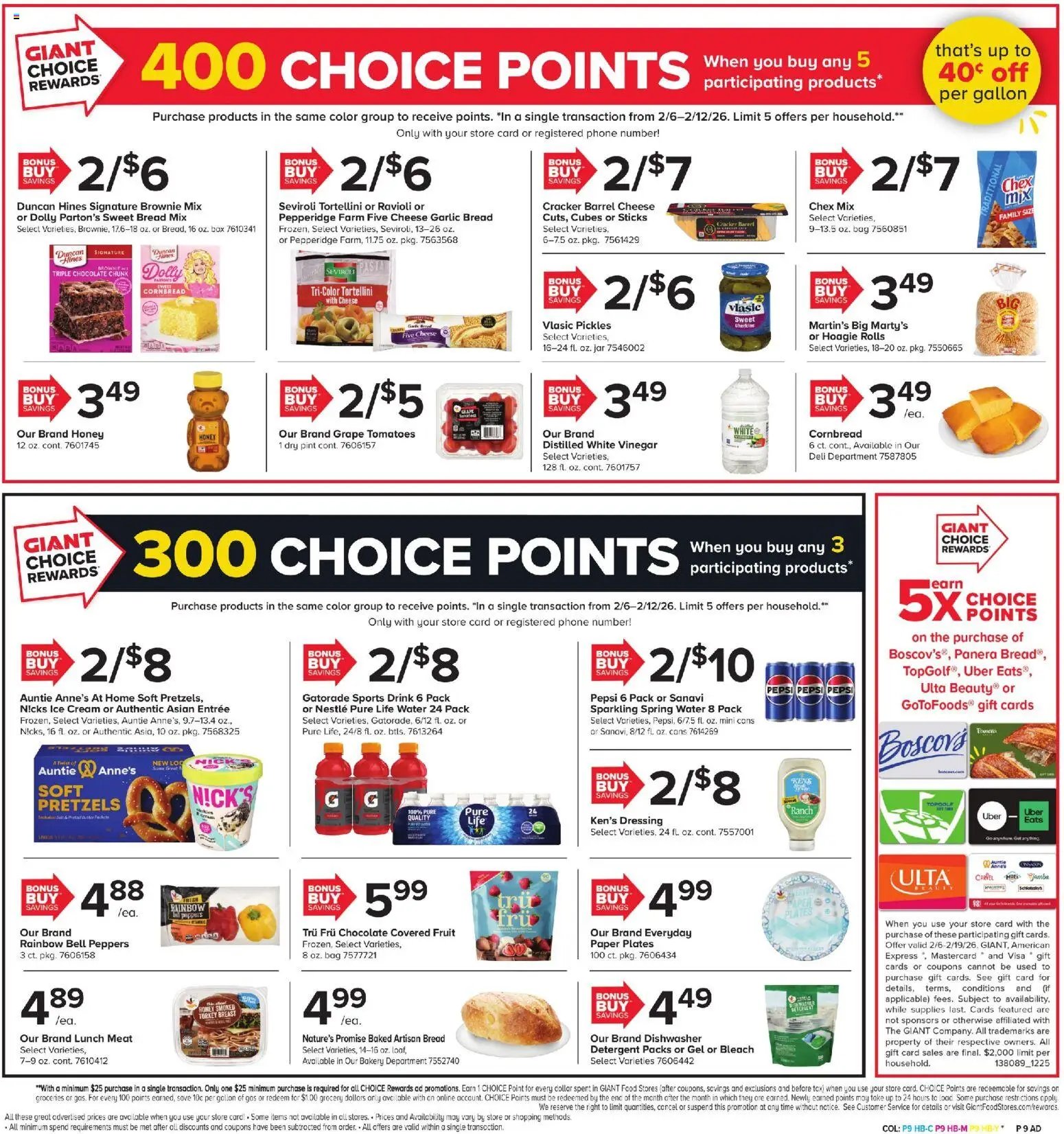 Giant Weekly Ad