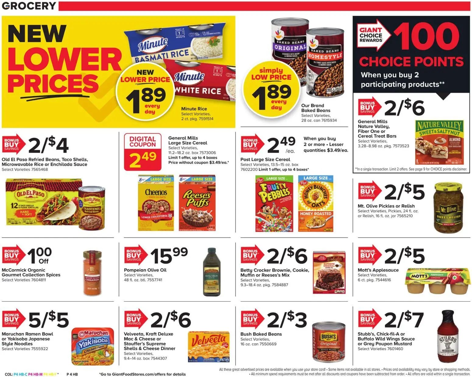 Giant Weekly Ad