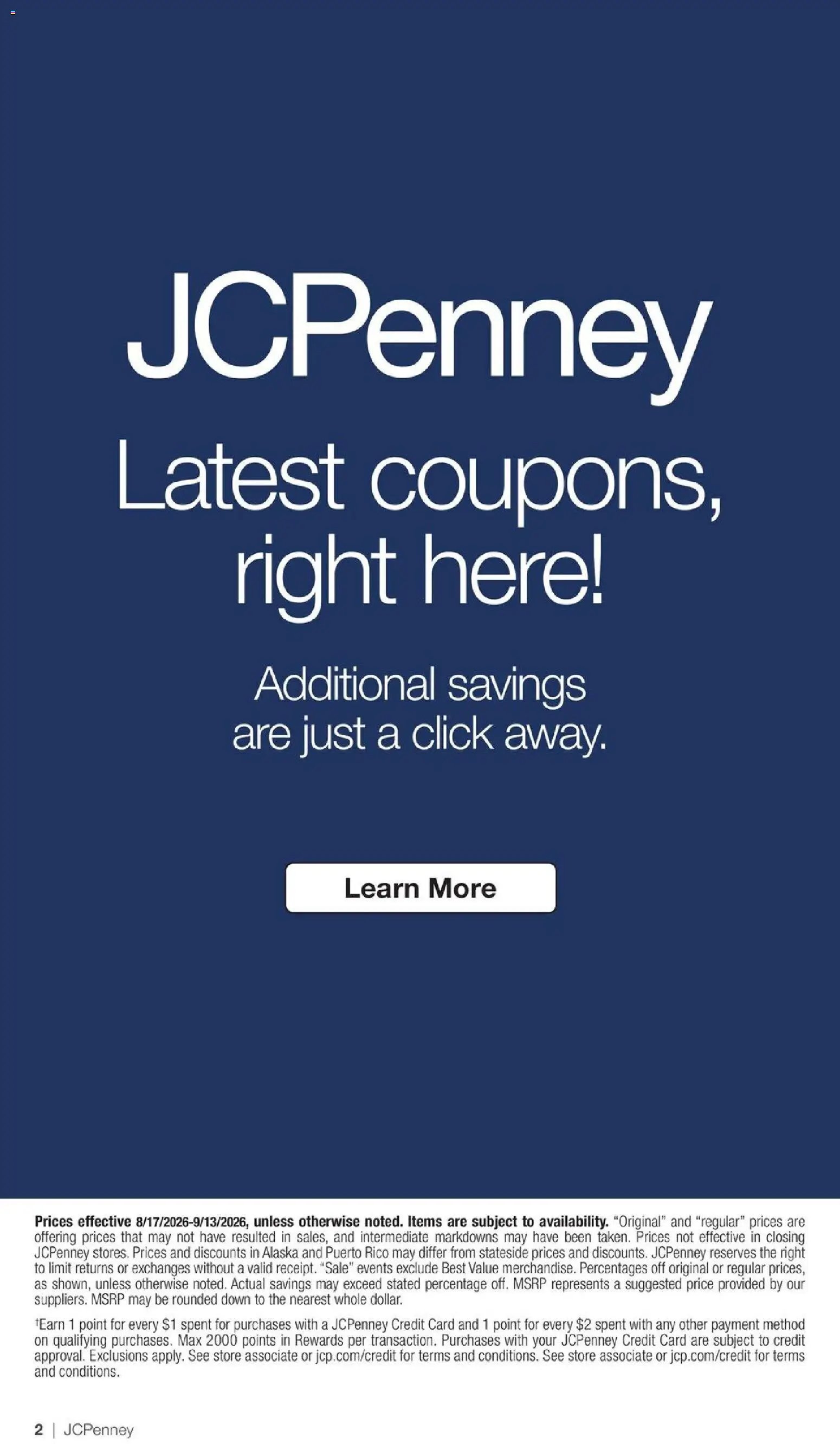 JCPenney Weekly Ad