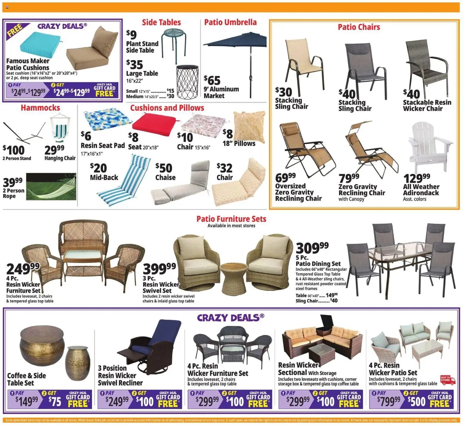 Ocean State Job Lot Weekly Ad - MA