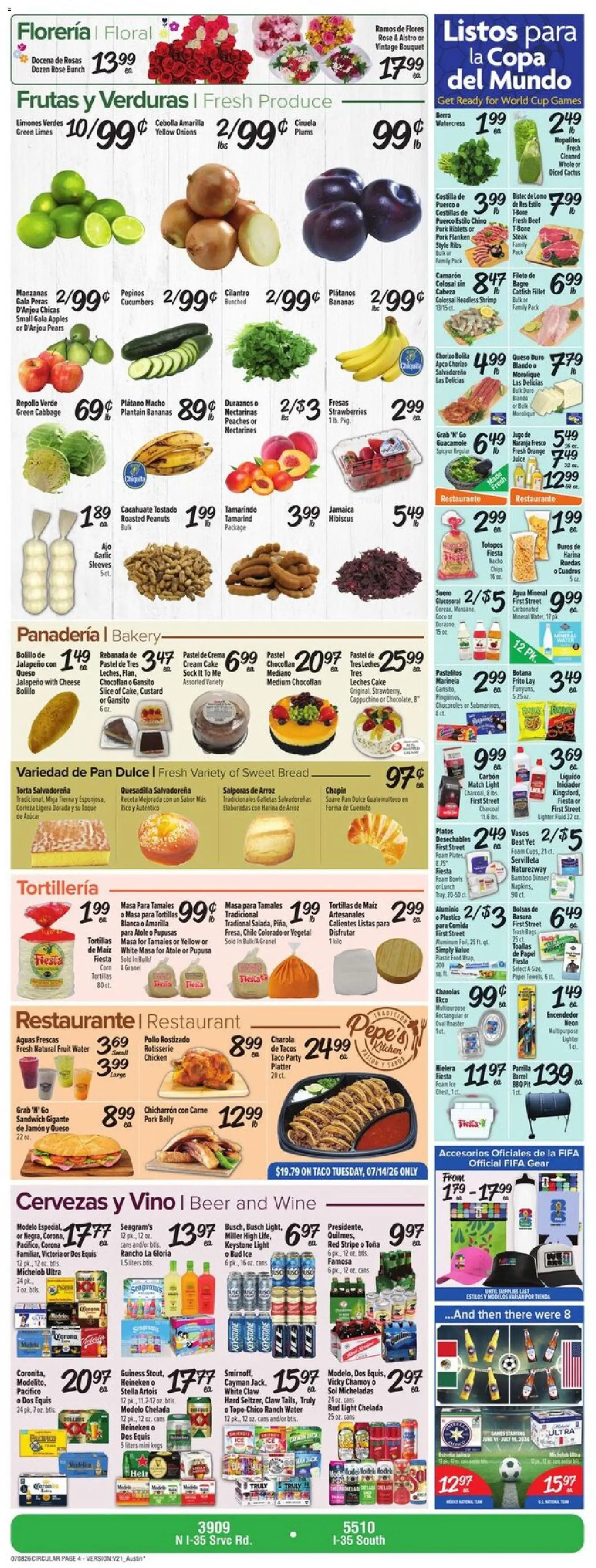 Fiesta Mart Weekly Ad