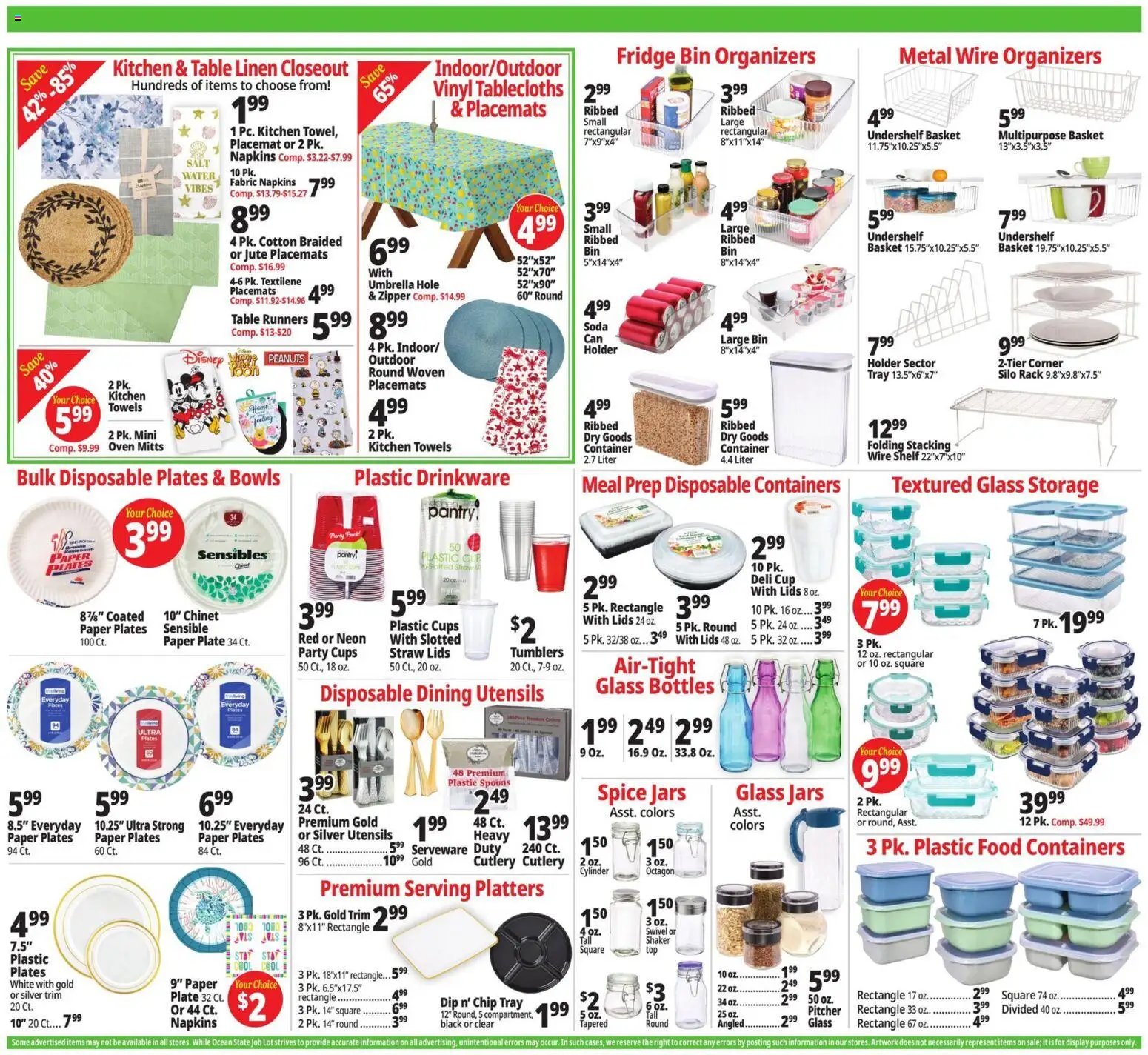 Ocean State Job Lot Weekly Ad