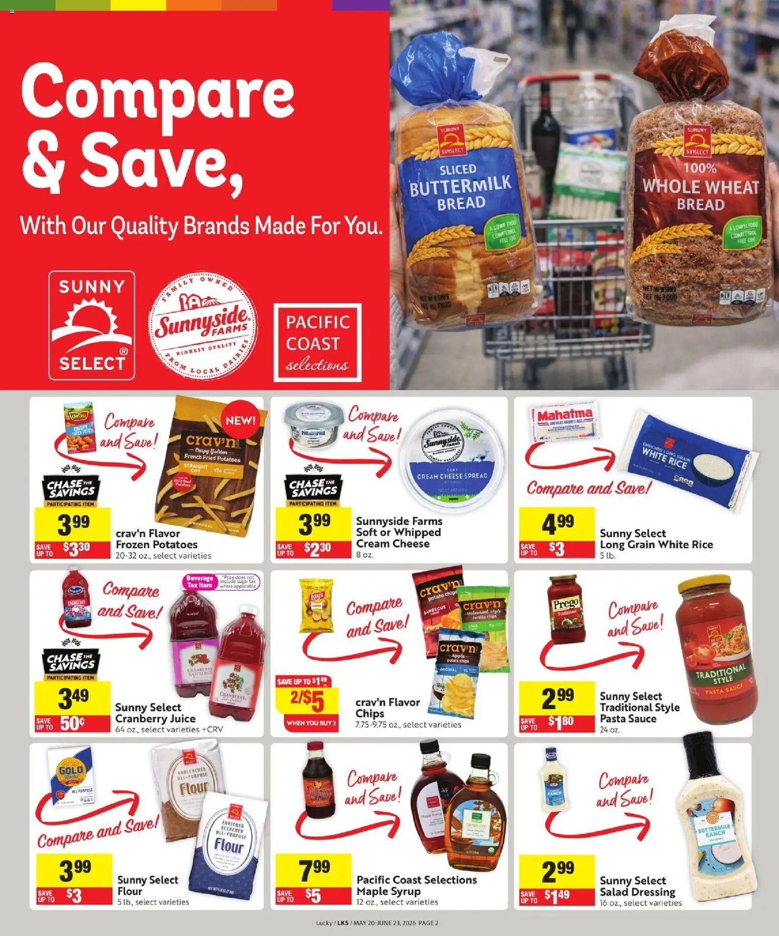 Lucky Supermarkets Online Savings Guide
