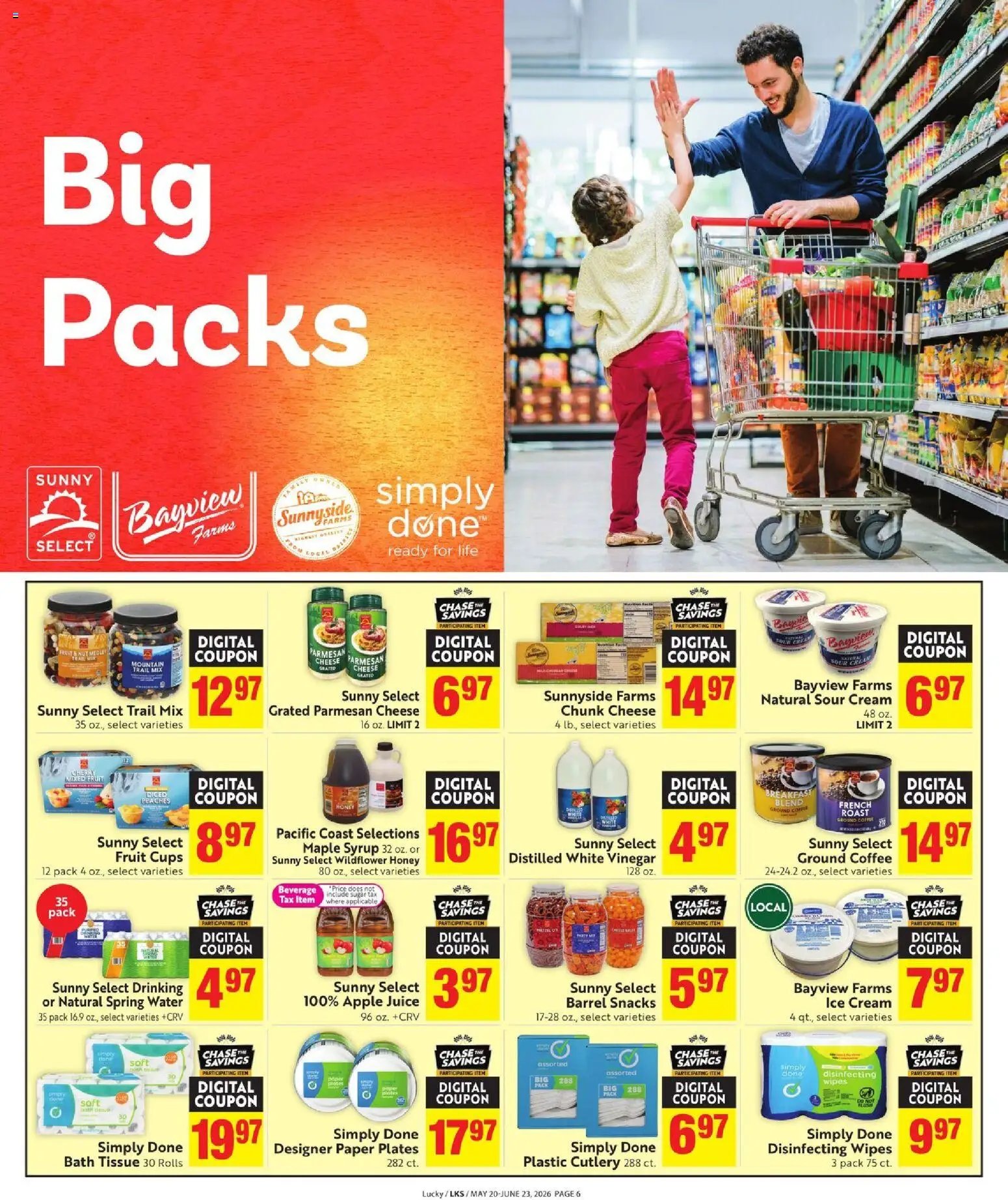 Lucky Supermarkets Online Savings Guide