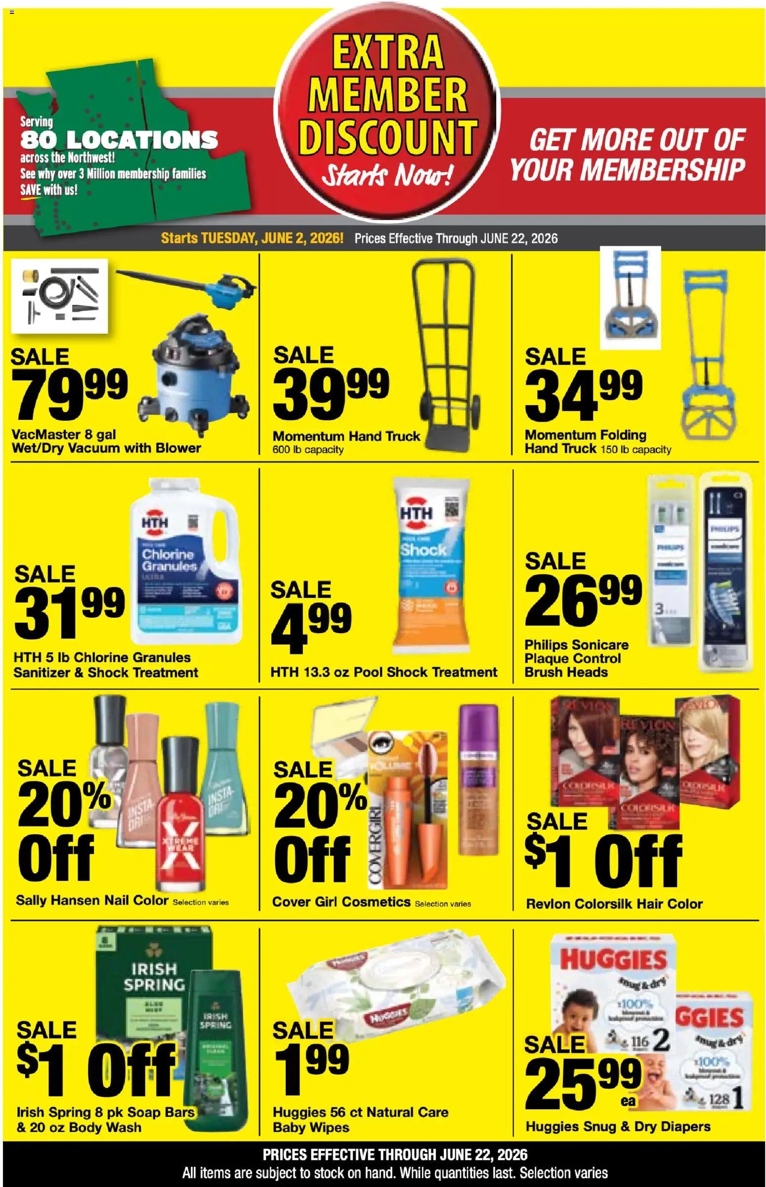 Bi-Mart Extra Member Discount