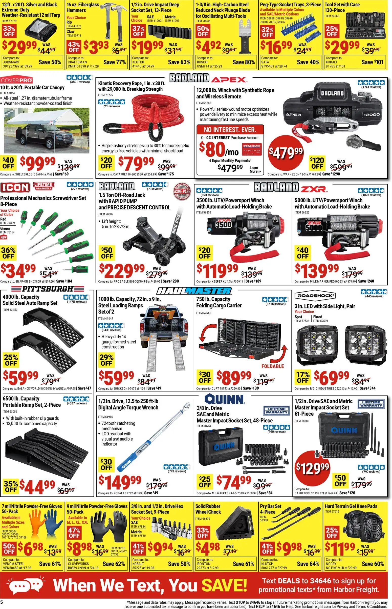 Harbor Freight Weekly Ad