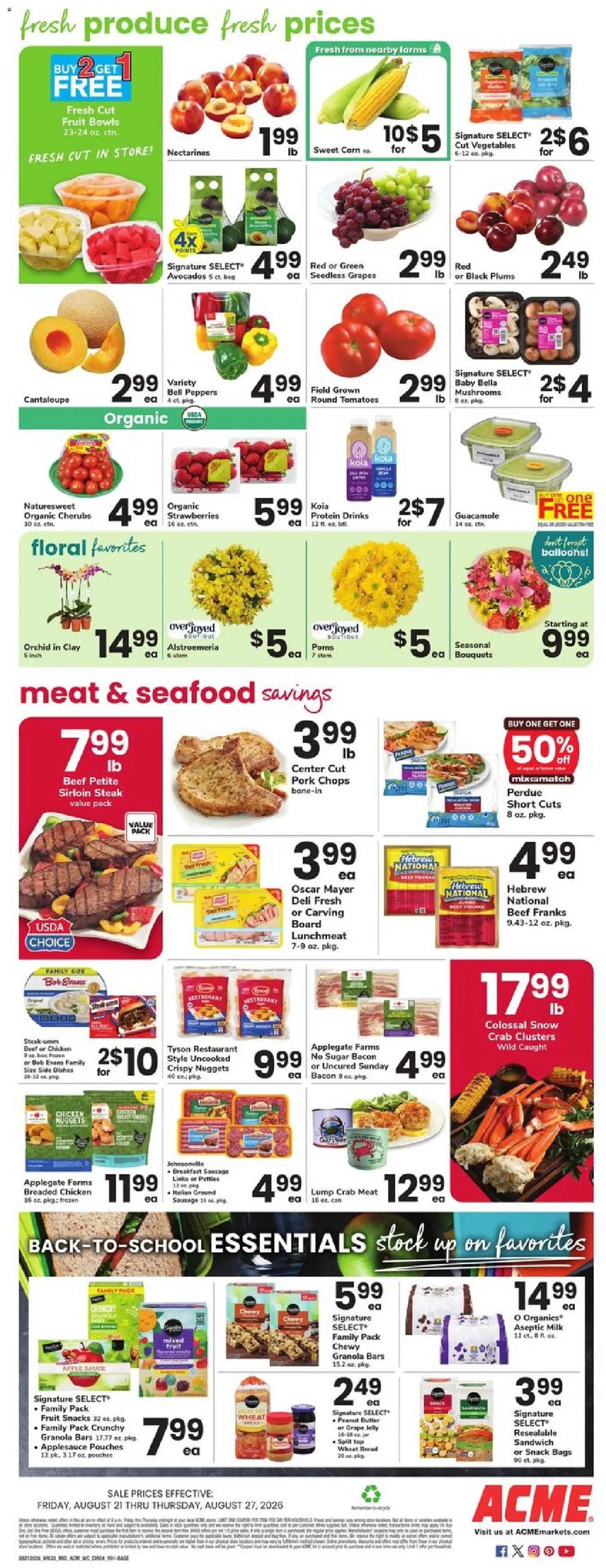 Acme Weekly Ad