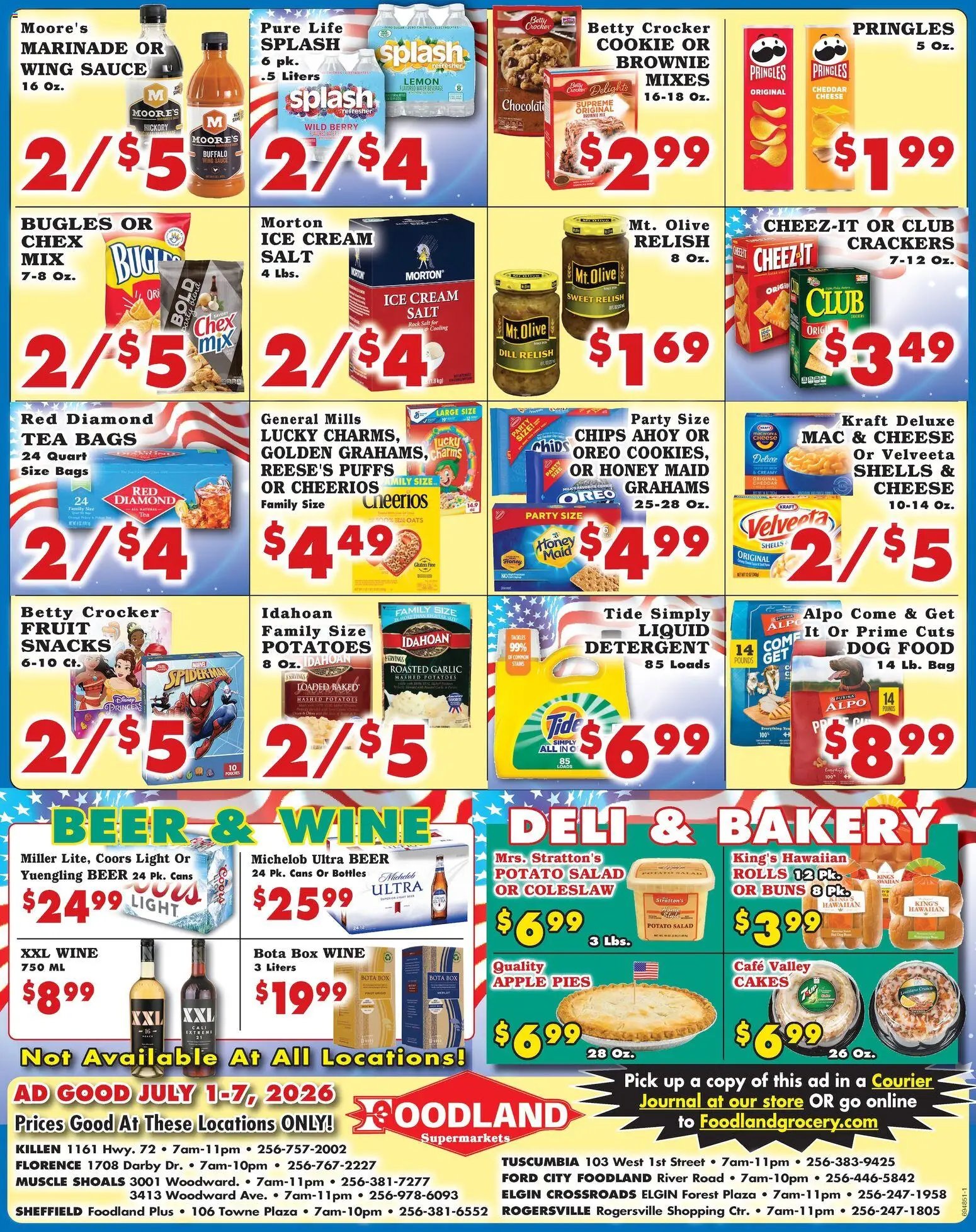 Foodland Weekly Ad - Supermarkets