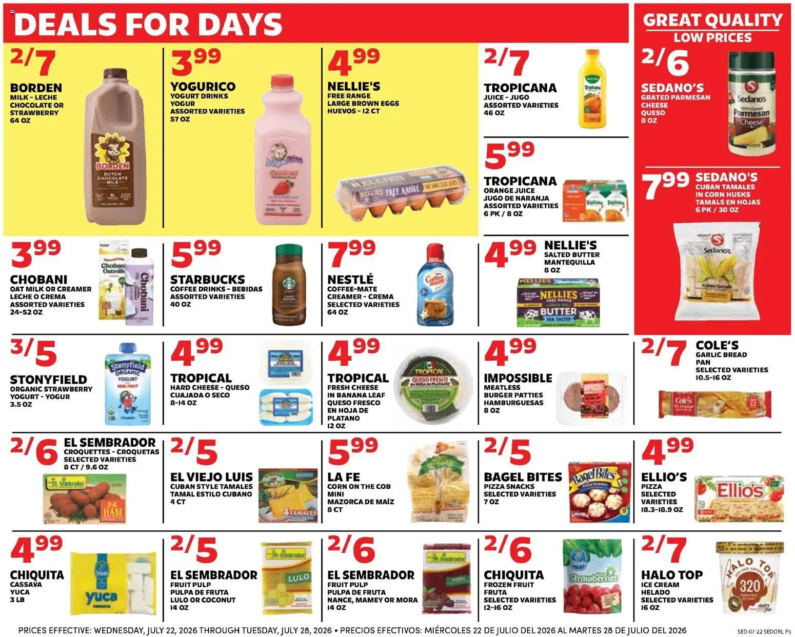 Sedano's Weekly Ad