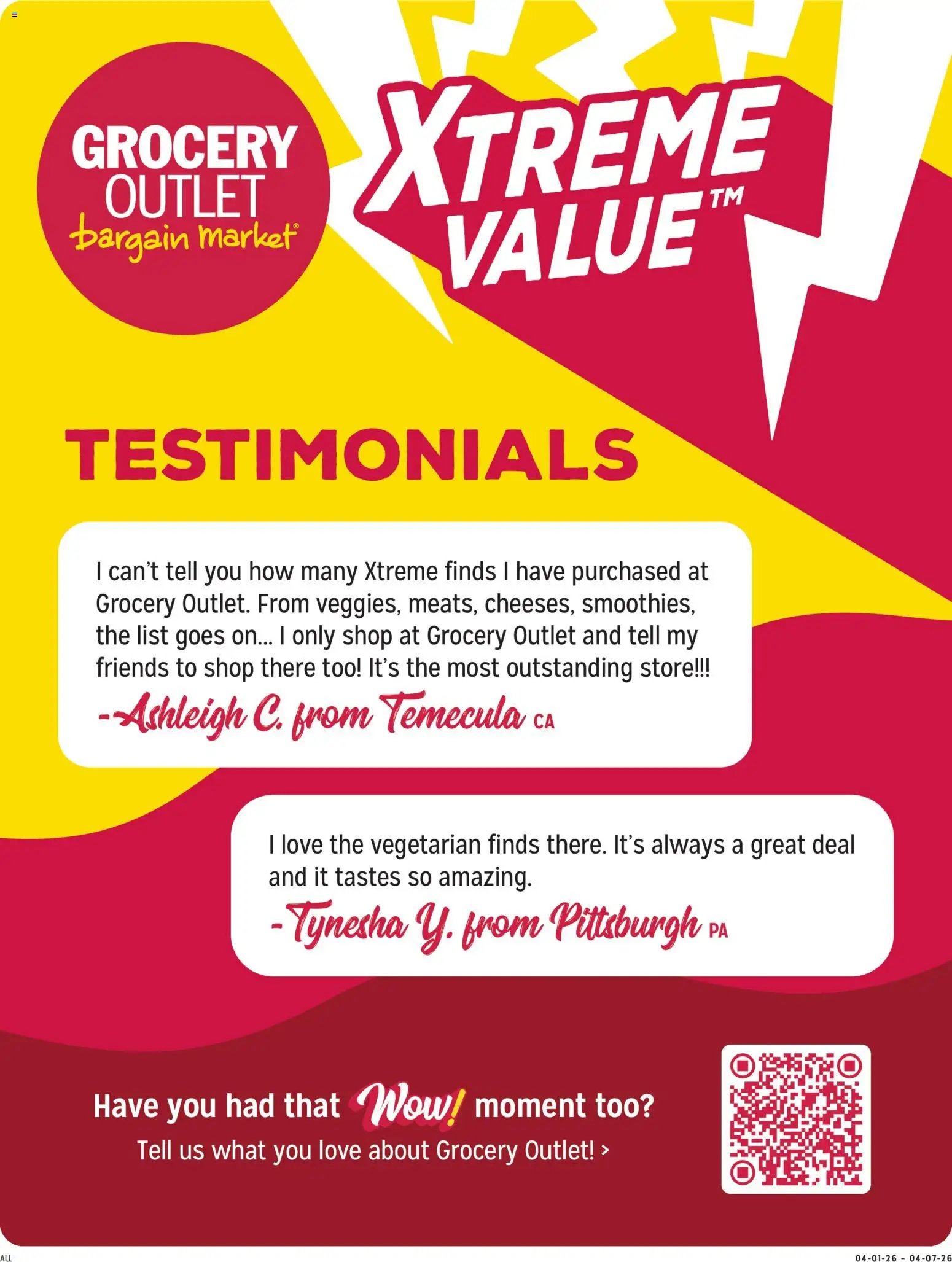 Grocery Outlet Weekly Ad - PA