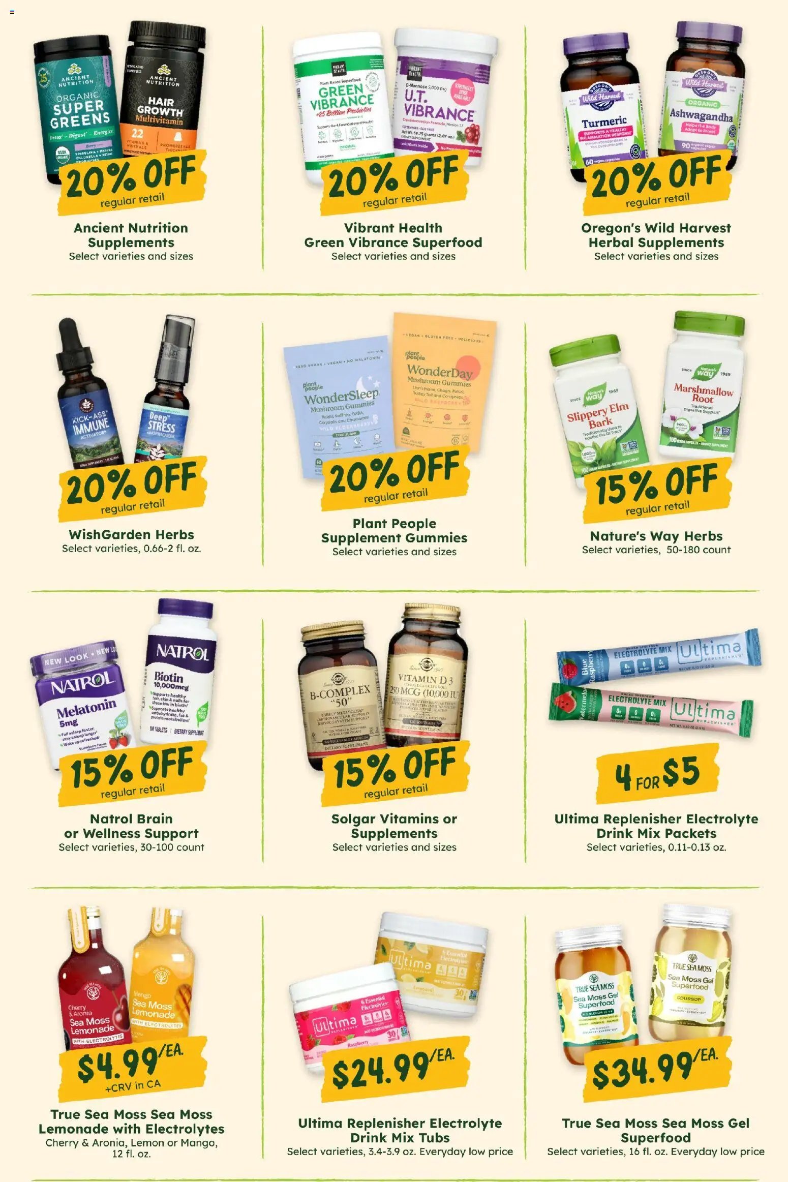 Sprouts Monthly Ad