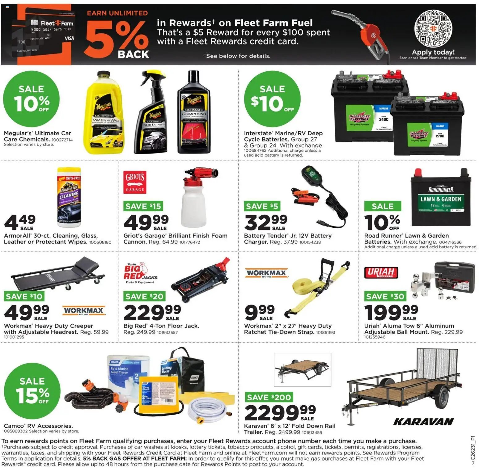 Mills Fleet Farm Weekly Ad