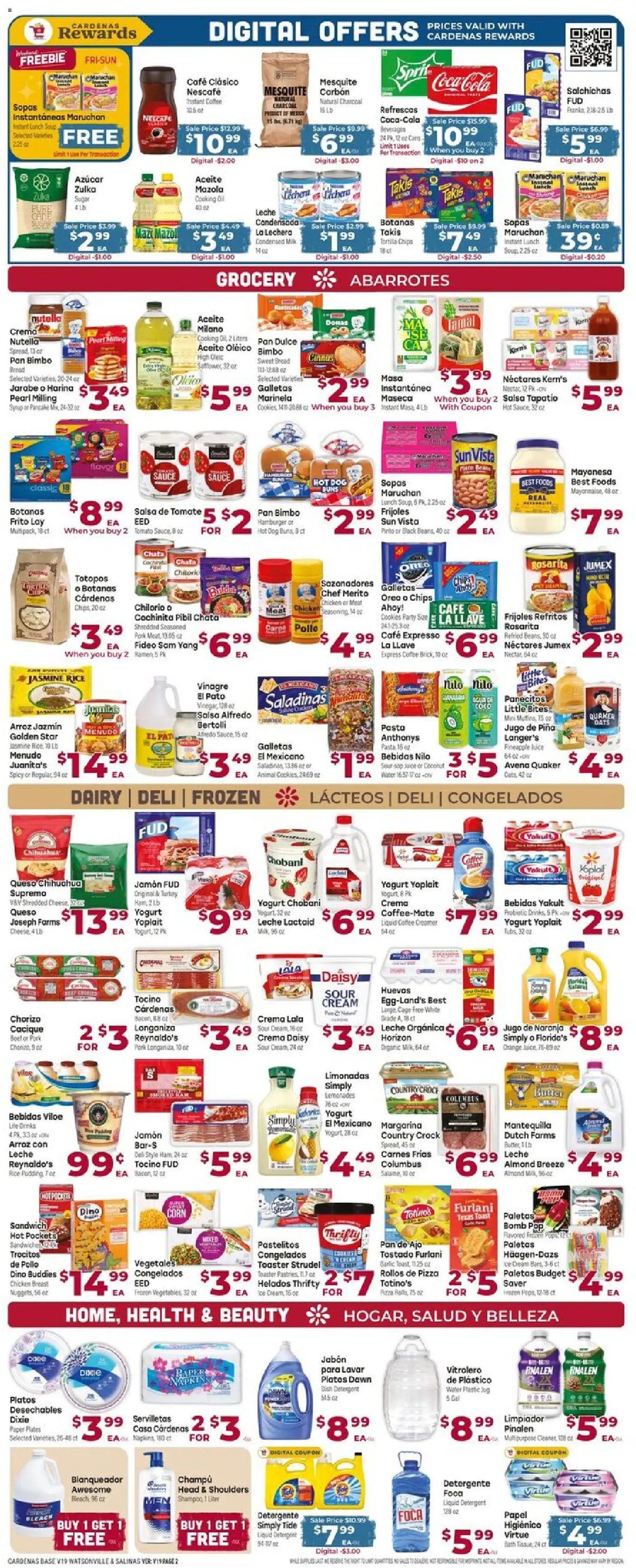 Cardenas Weekly Ad - CA
