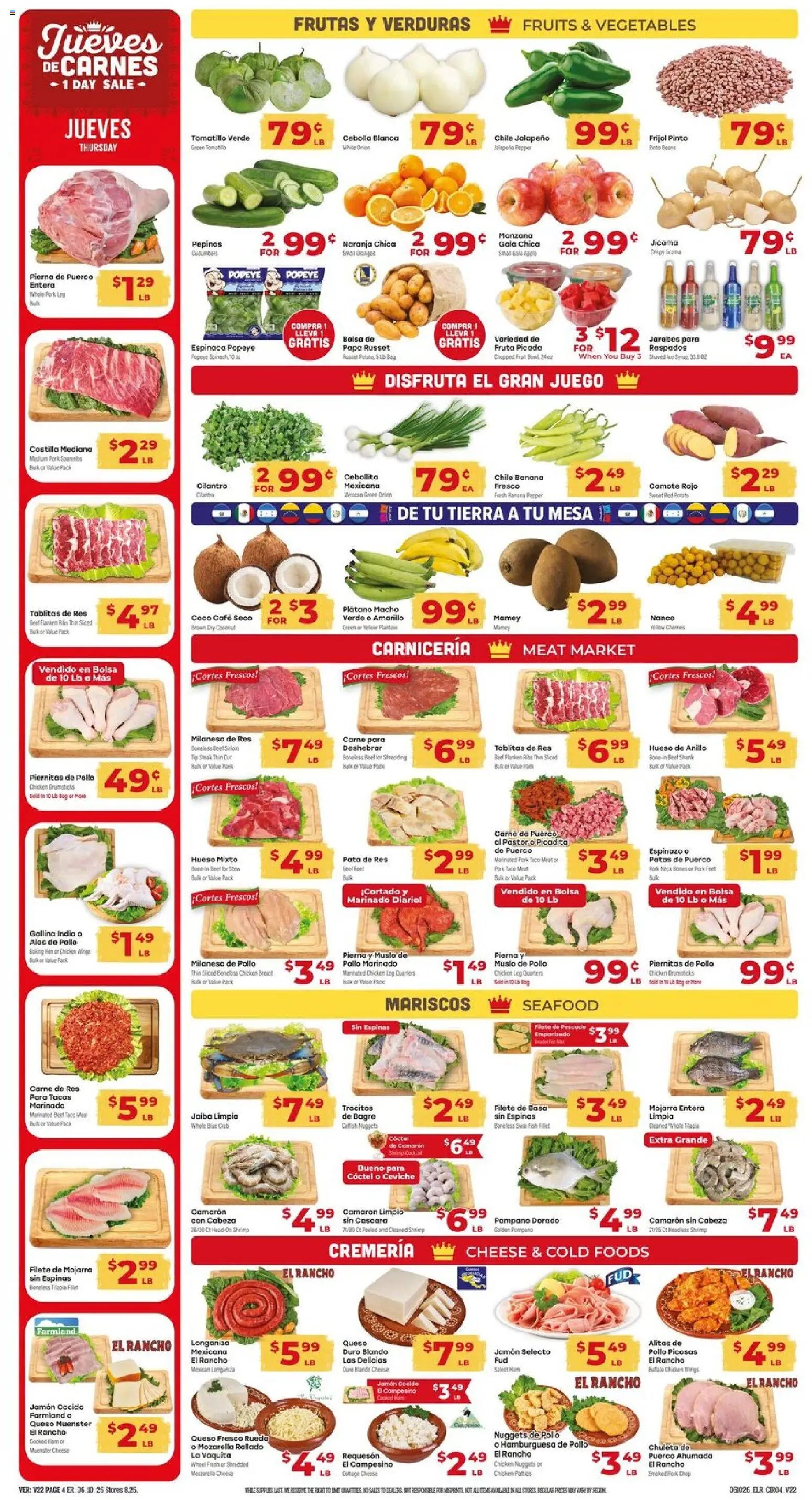 El Rancho Weekly Ad