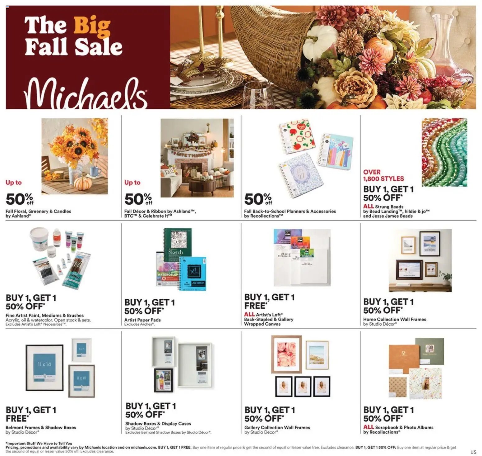 Michaels Weekly Ad