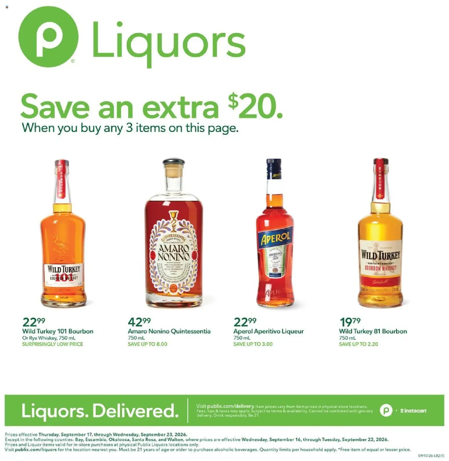 Publix Liquor Ad