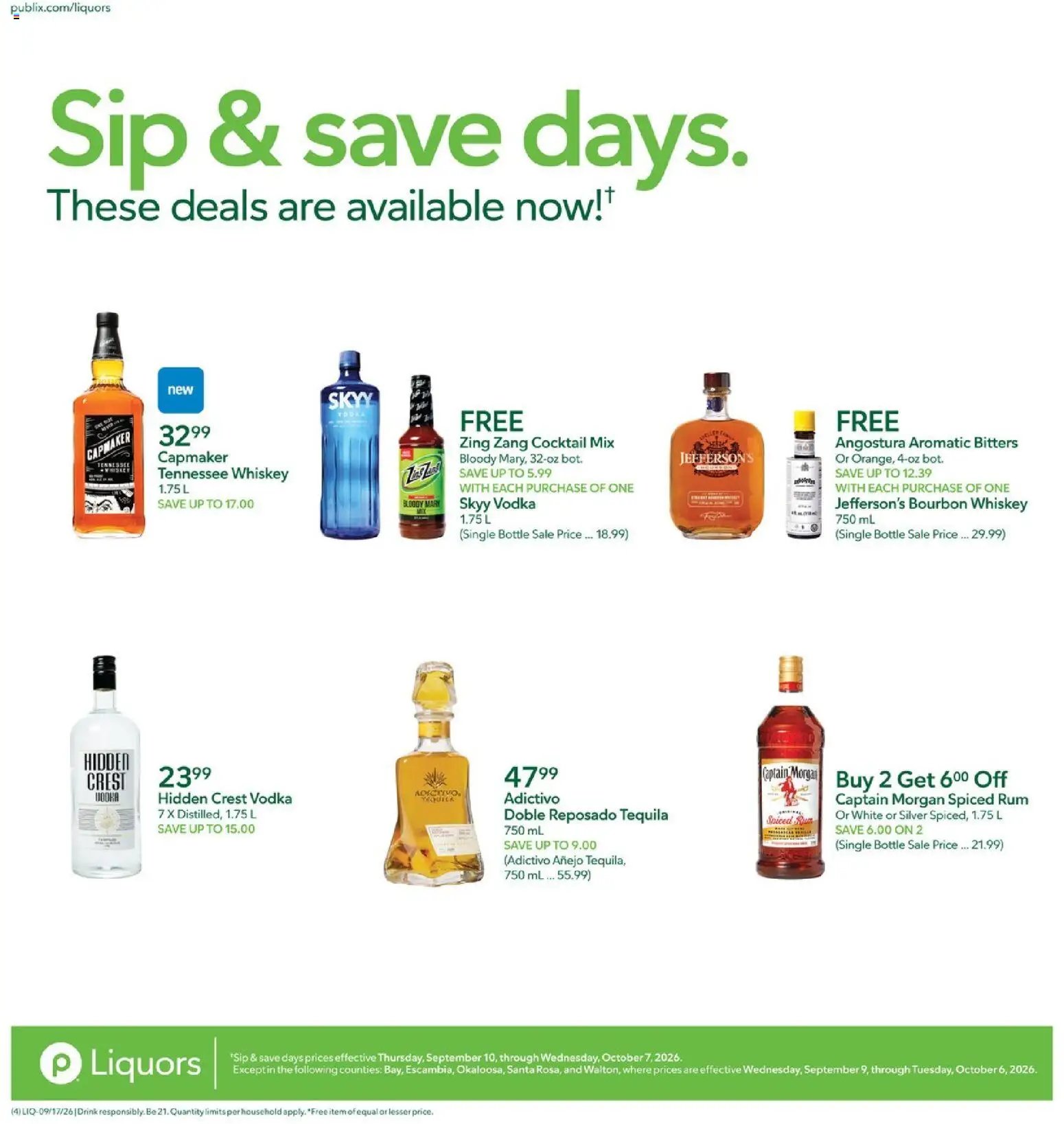 Publix Liquor Ad