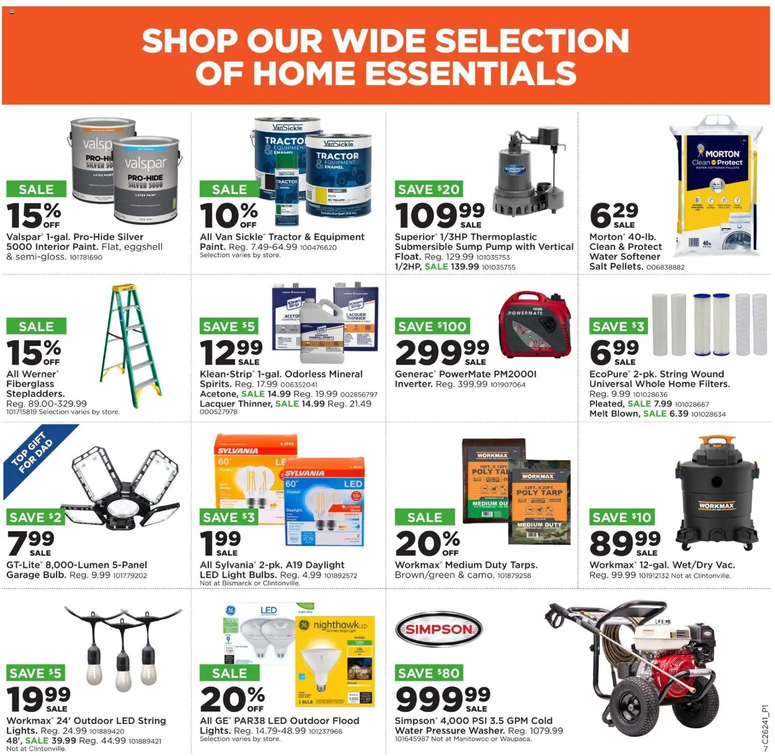 Mills Fleet Farm Weekly Ad