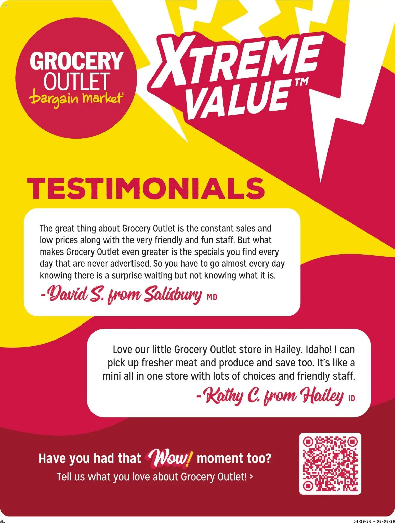 Grocery Outlet Weekly Ad - OH