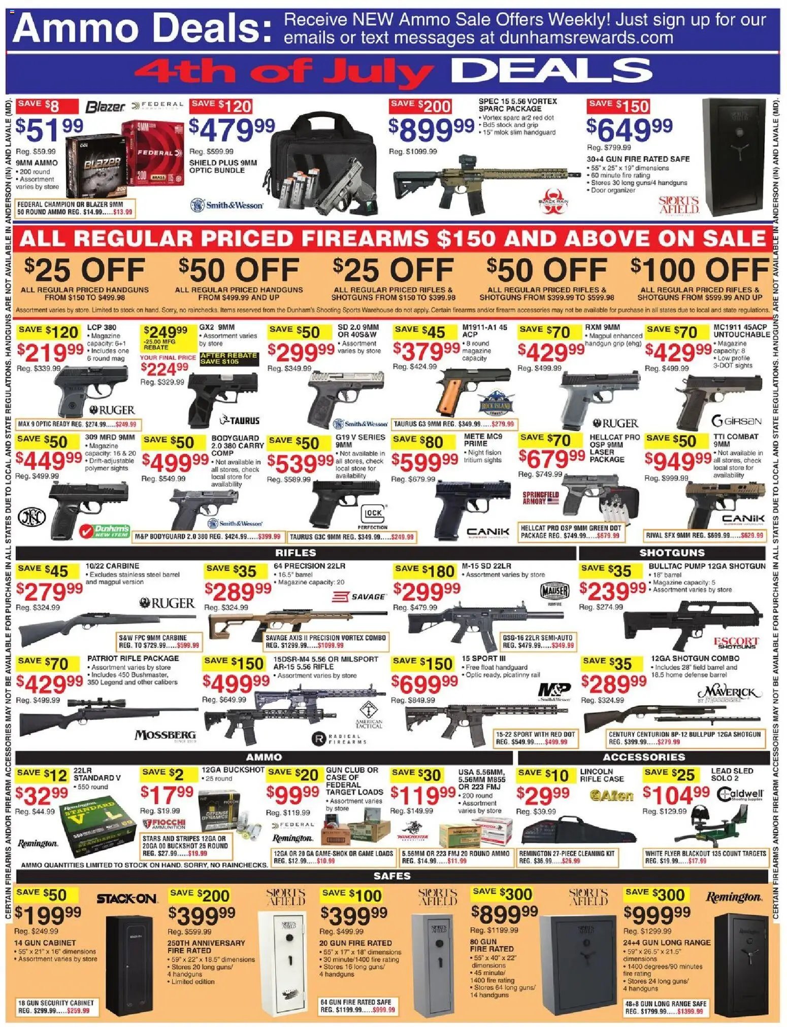 Dunham's Sports Weekly Ad