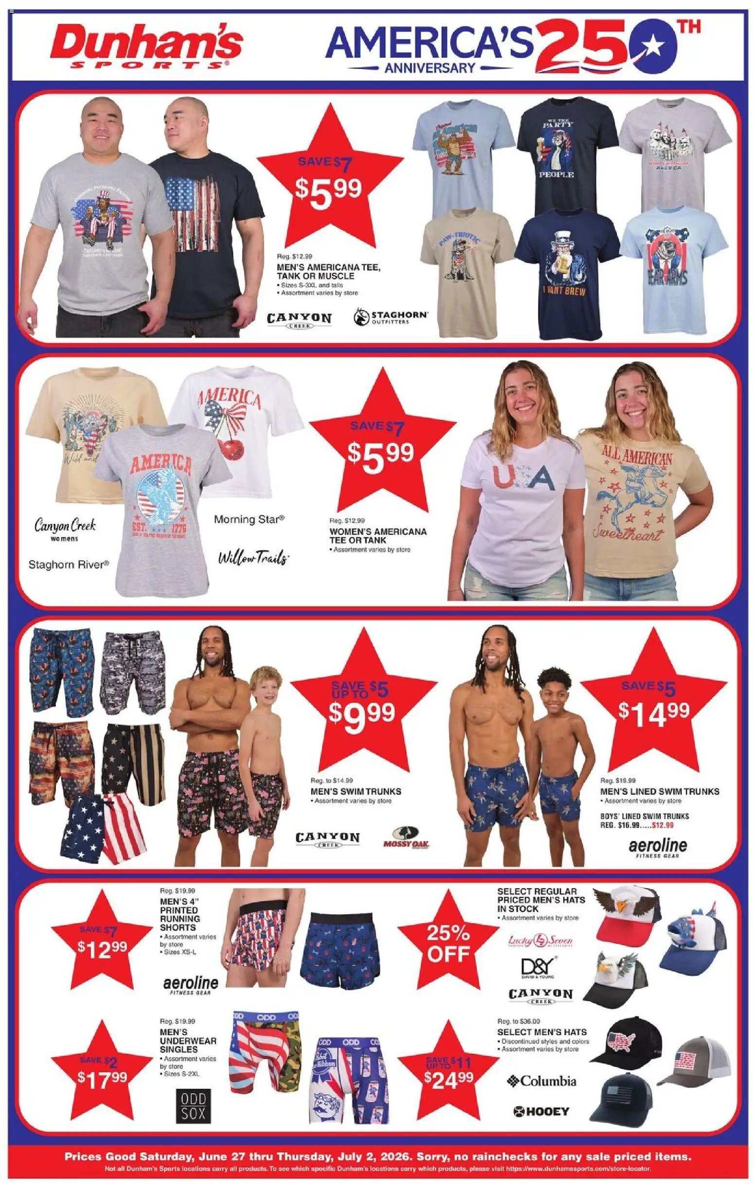 Dunham's Sports Weekly Ad