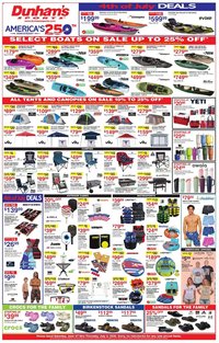 Dunham's Sports Weekly Ad
