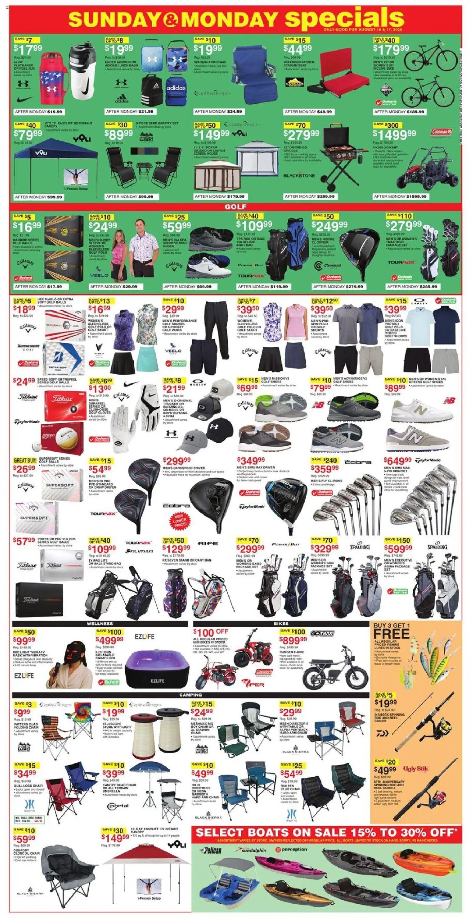 Dunham's Sports Weekly Ad